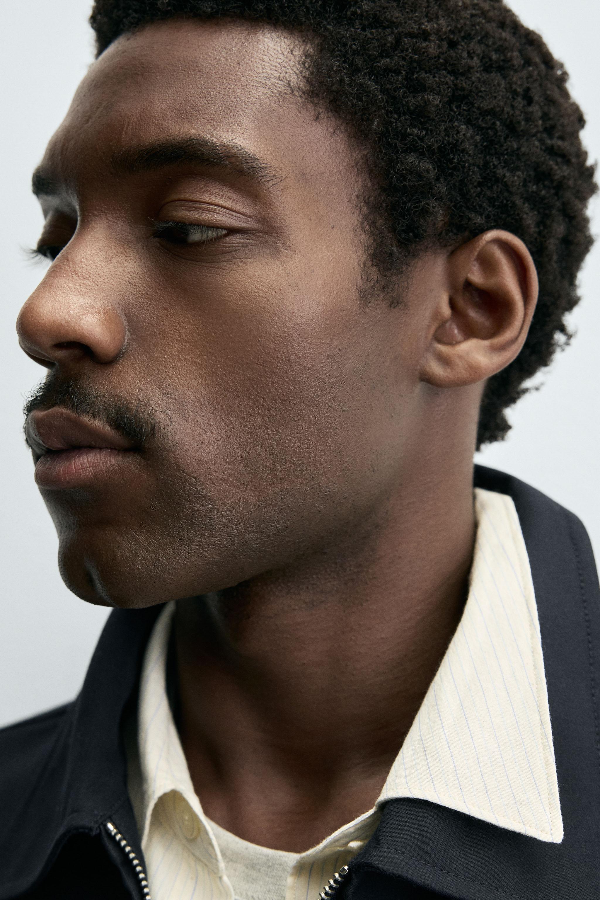 COTTON CROPPED FIT JACKET