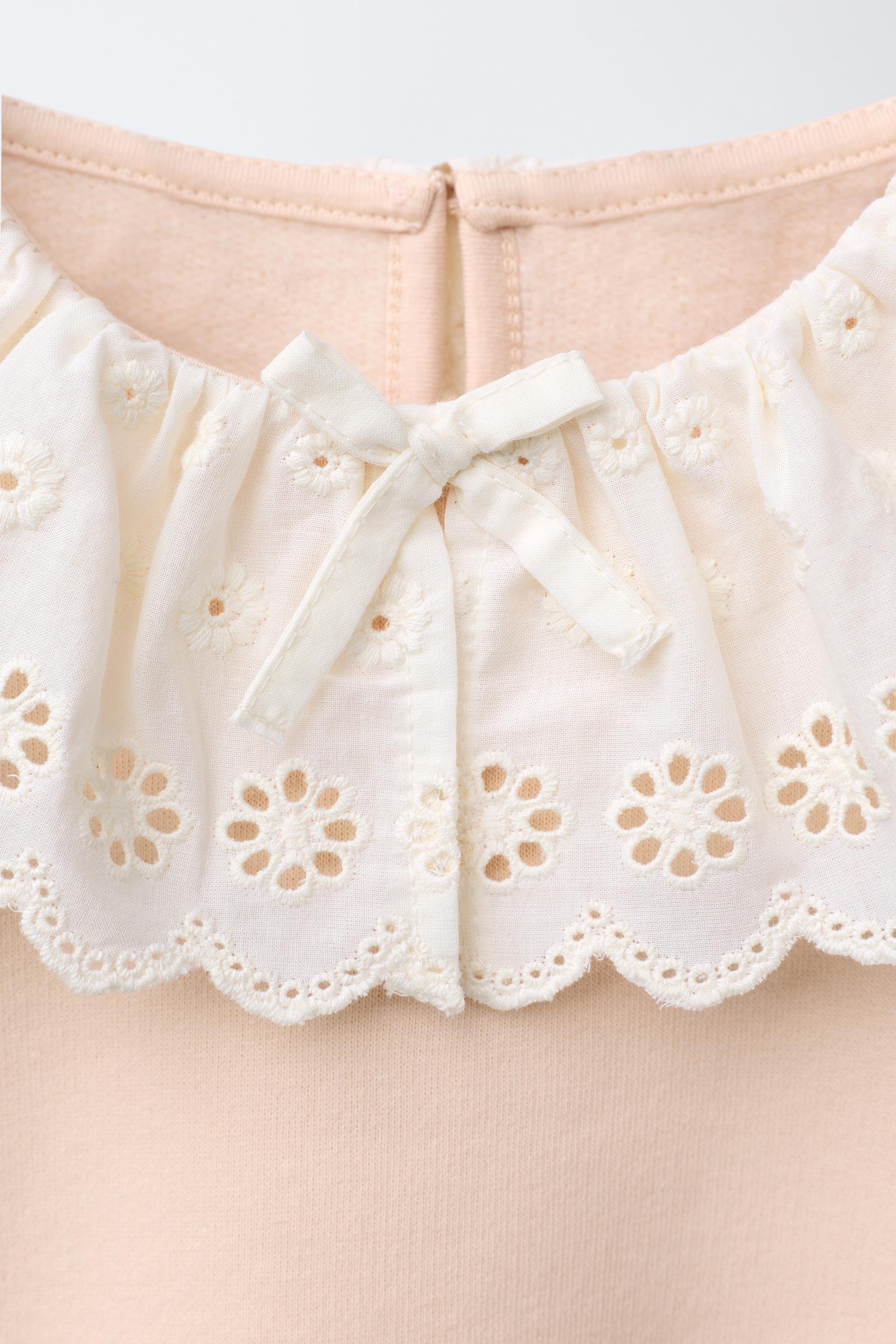 COMBINATION COLLAR SWEATSHIRT