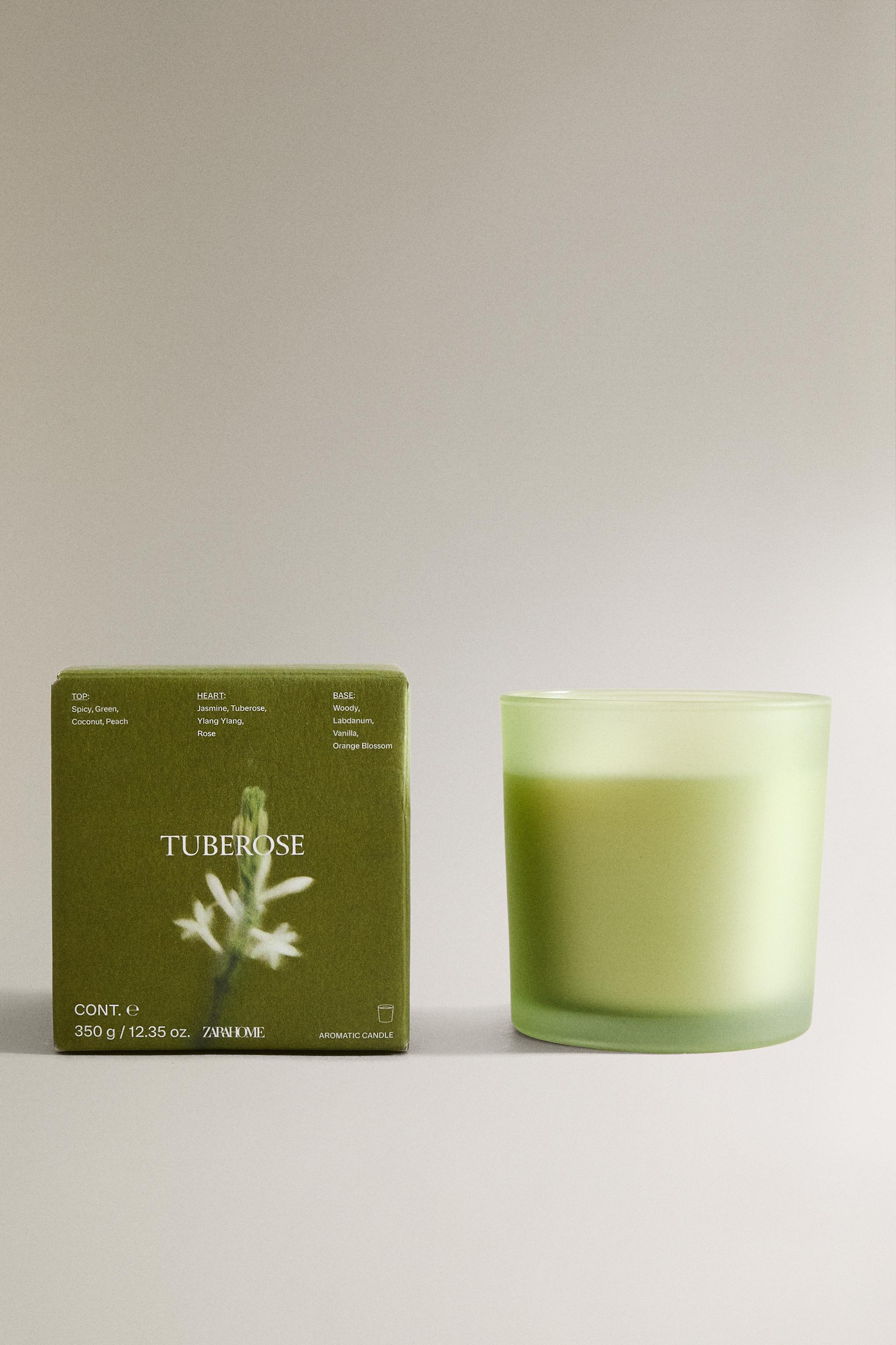 (350 G) TUBEROSE SCENTED CANDLE