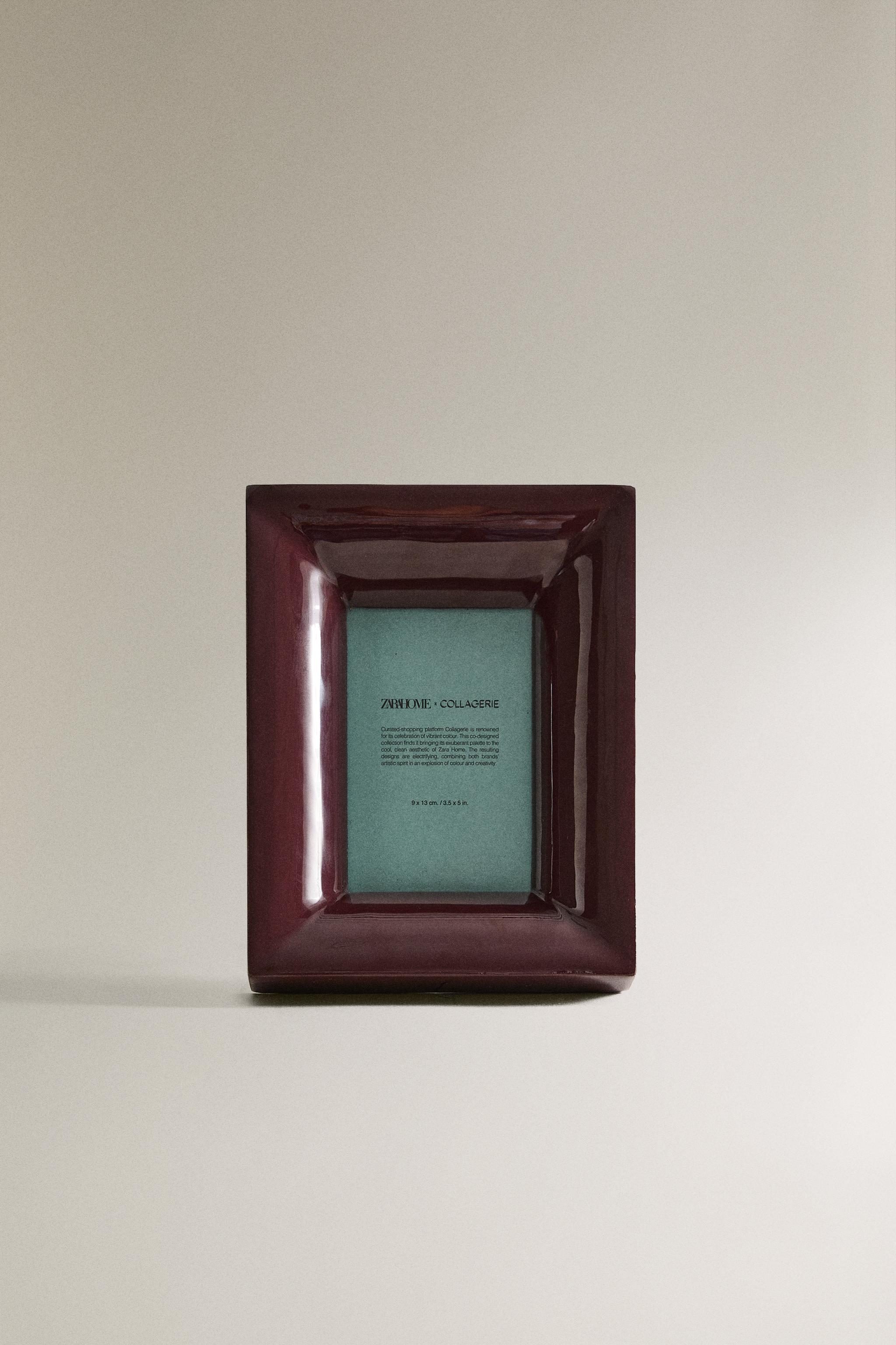 SHINY WOODEN PICTURE FRAME X COLLAGERIE