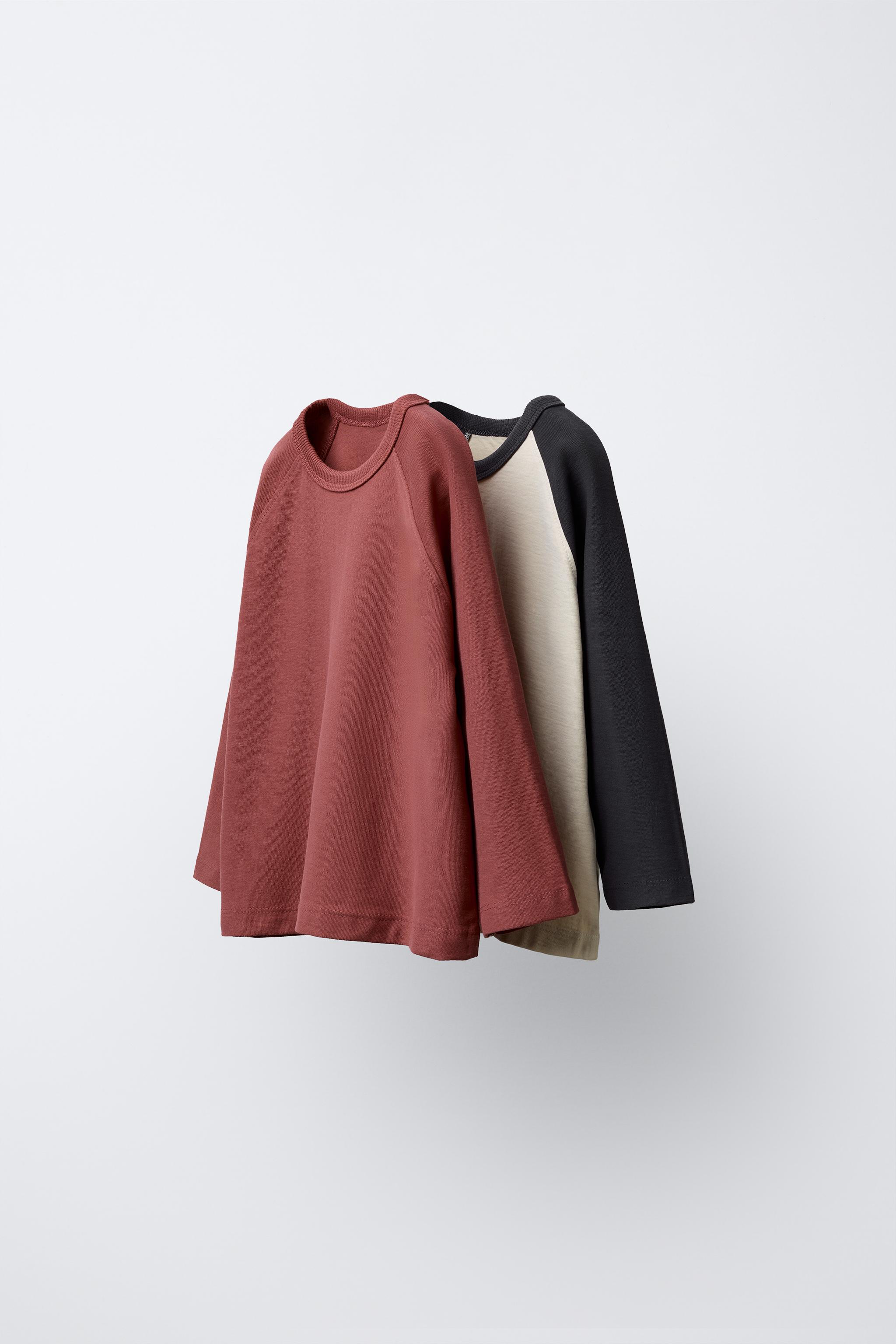 TWO-PACK OF RAGLAN SLEEVE LOGO T-SHIRTS