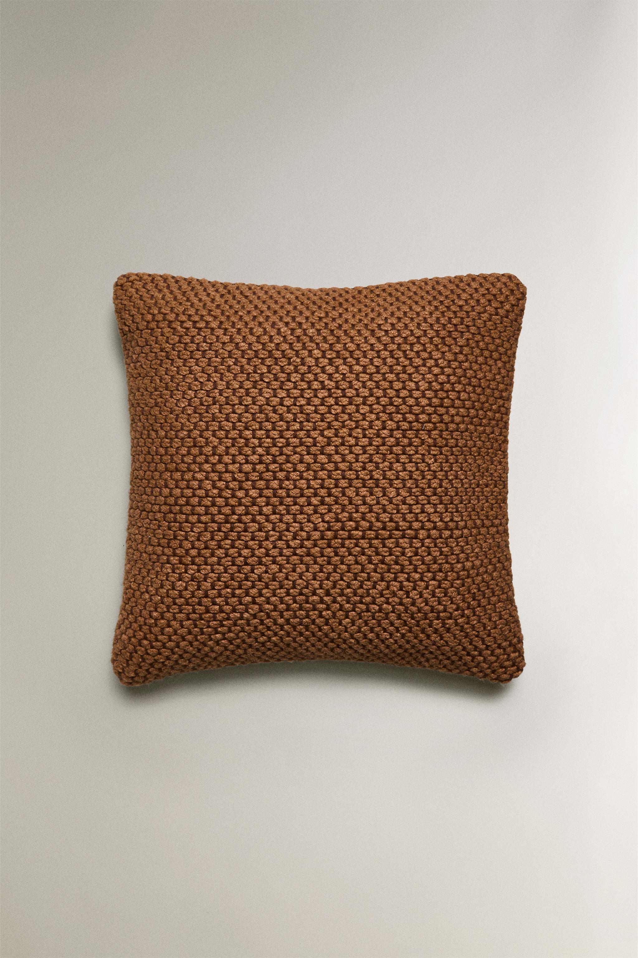 BRAIDED THROW PILLOW COVER