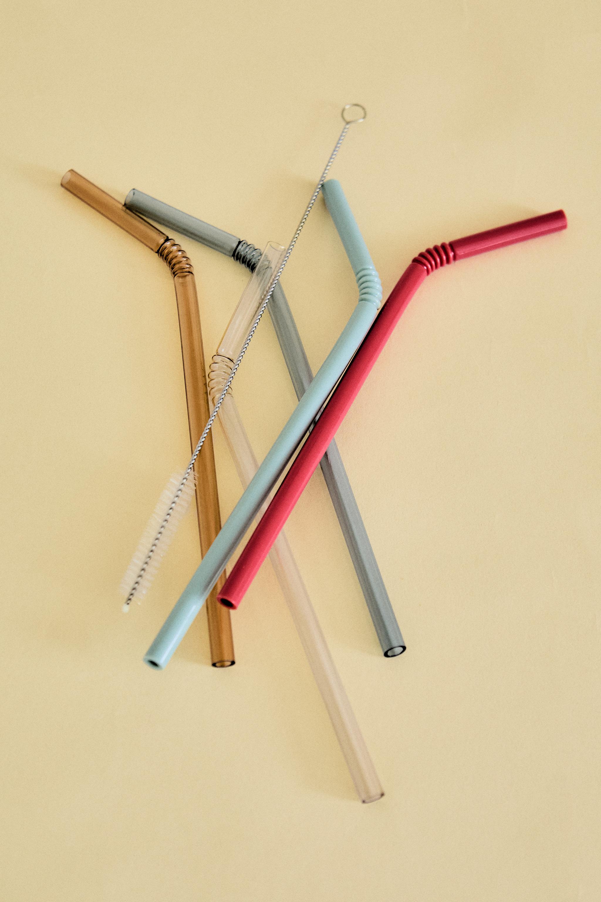 SET OF COLORED TRITAN™ STRAWS (SET OF 5)