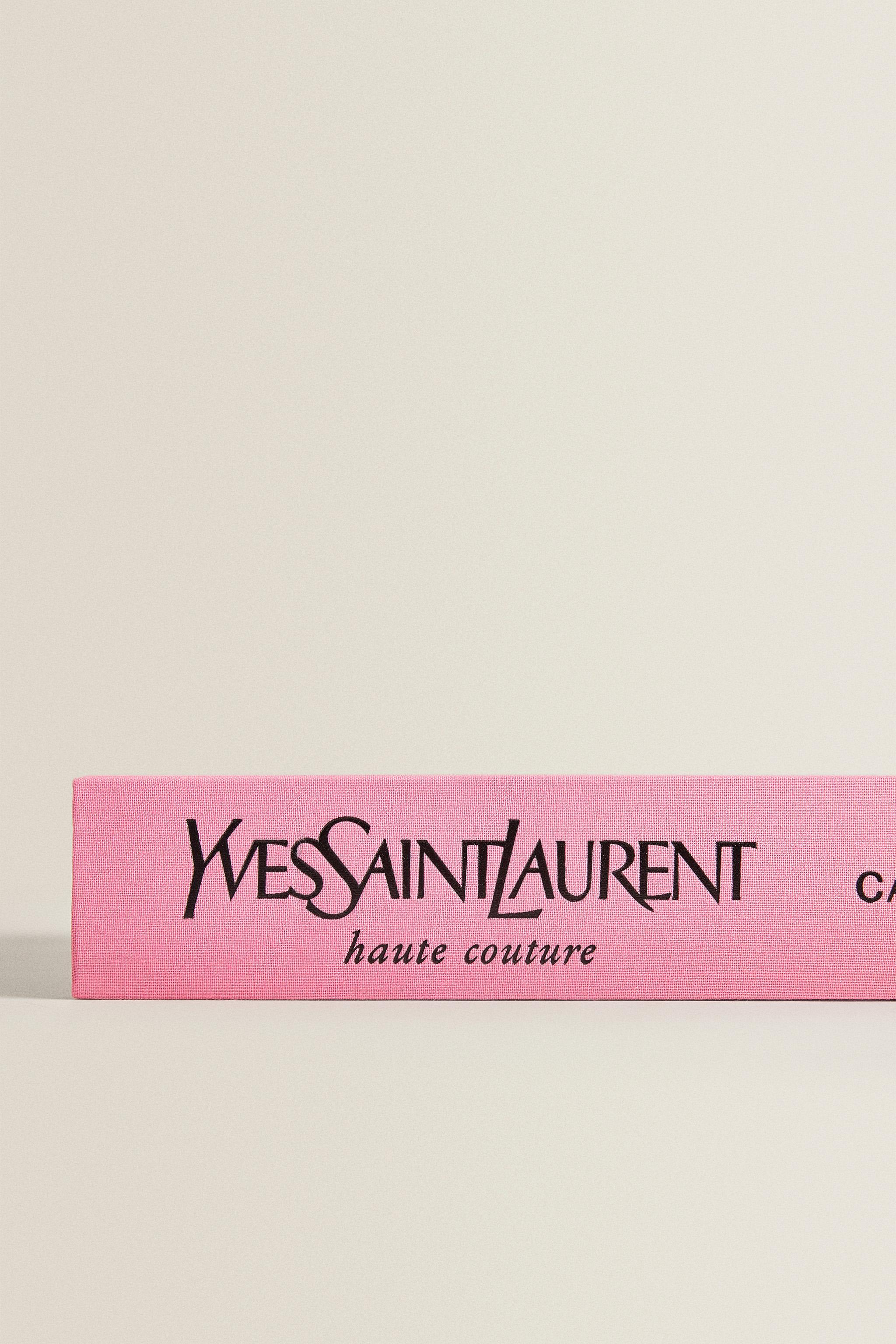YVES SAINT LAURENT CATWALK BOOK