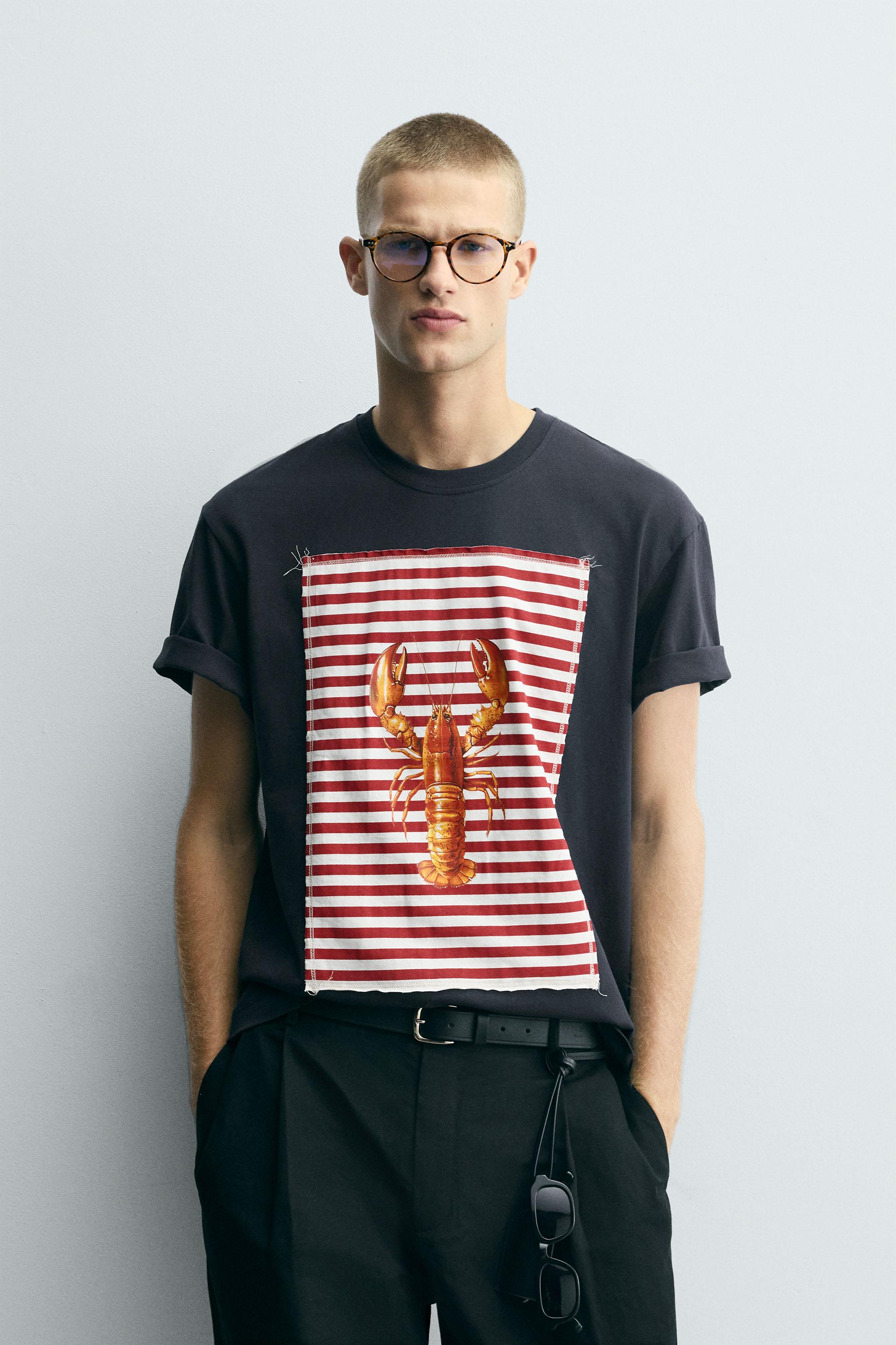 LOBSTER PATCH T-SHIRT