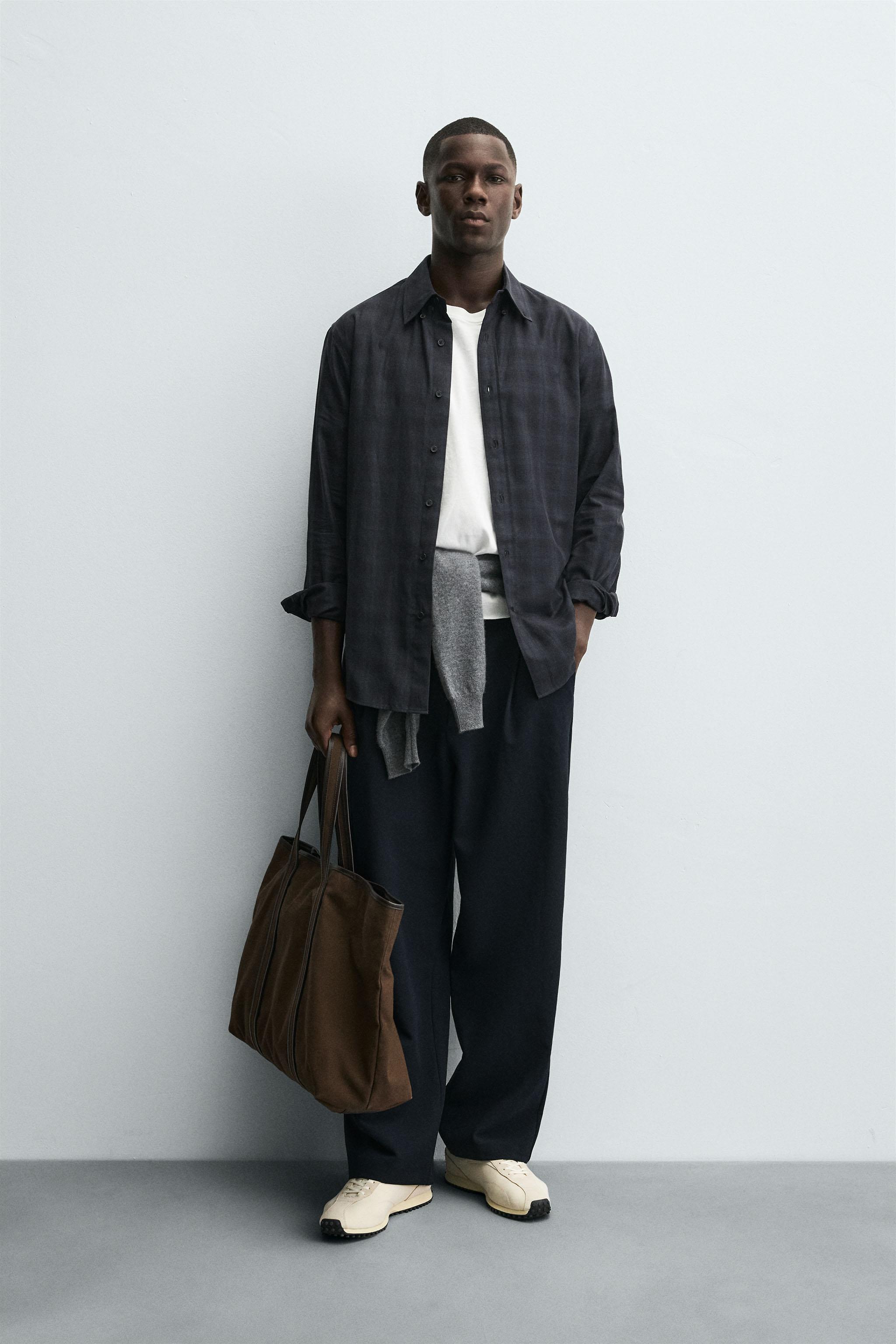 REGULAR FIT PLAID SHIRT