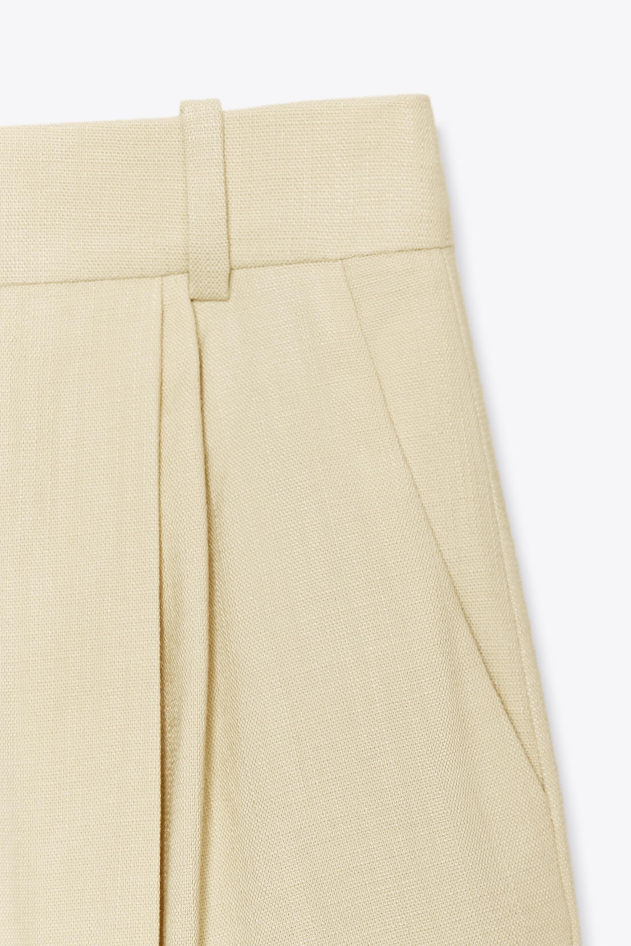 ZW COLLECTION WIDE LEG PLEATED PANTS
