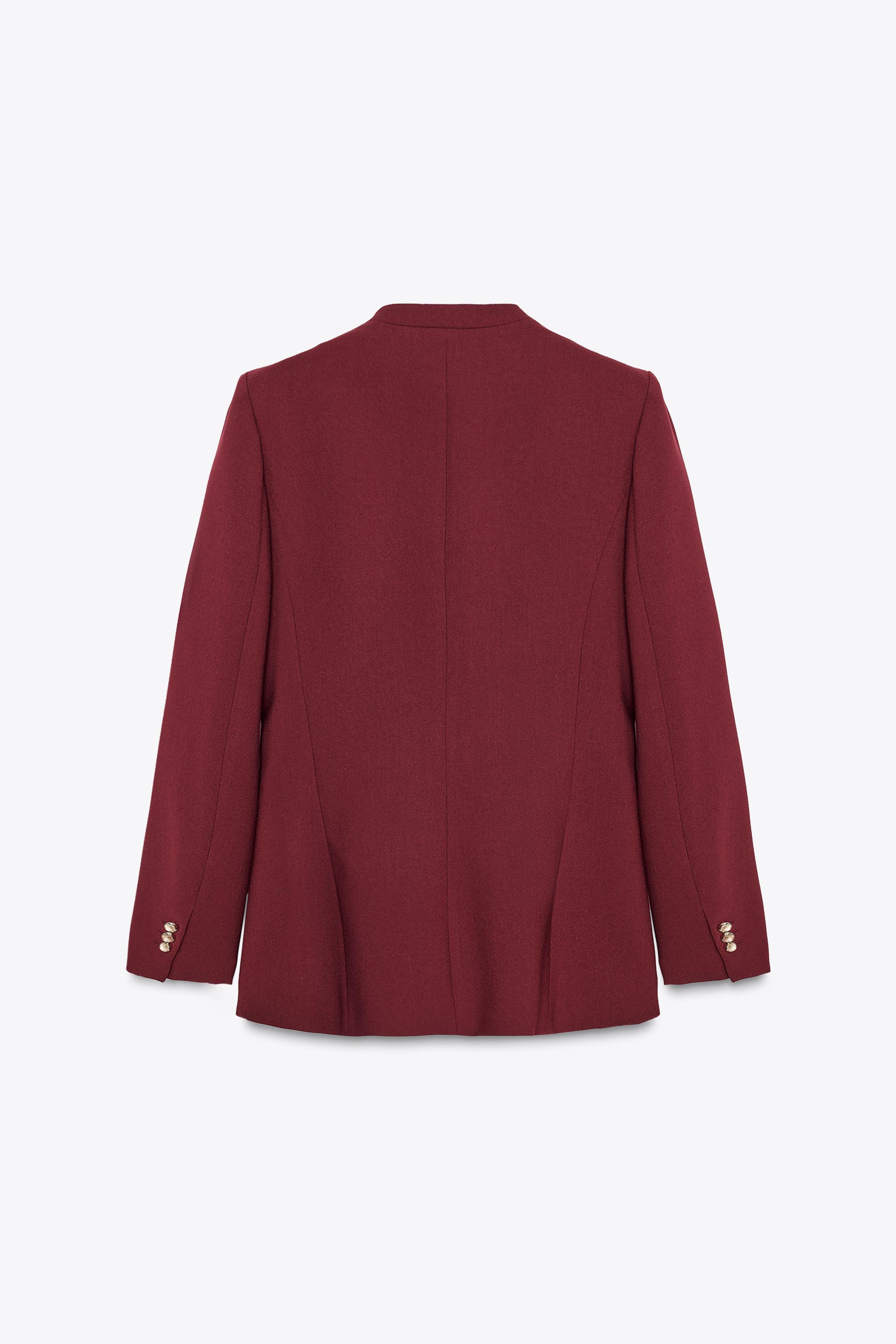 SLEEVELESS TAILORED BLAZER