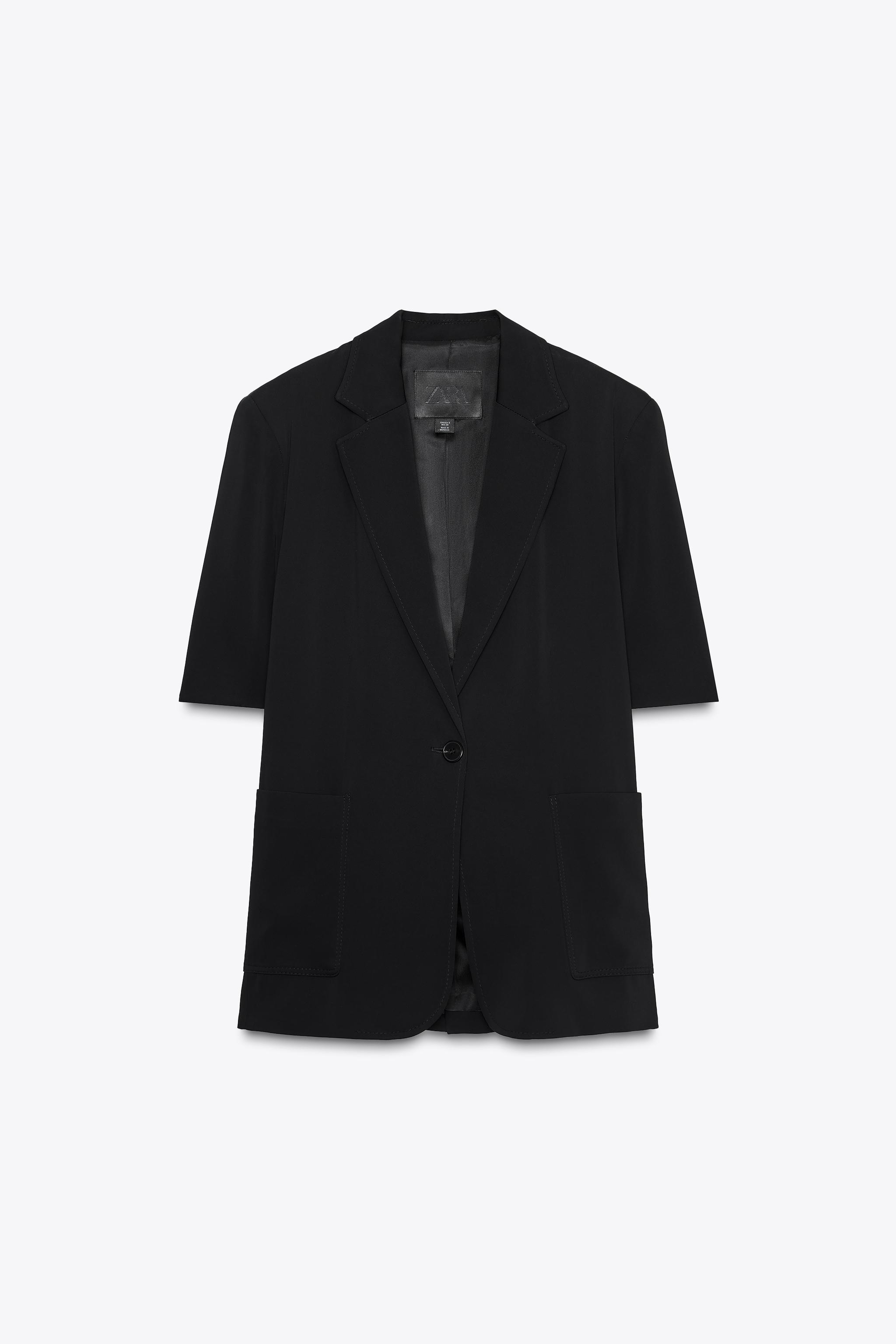 ZW COLLECTION SHORT SLEEVE BLAZER