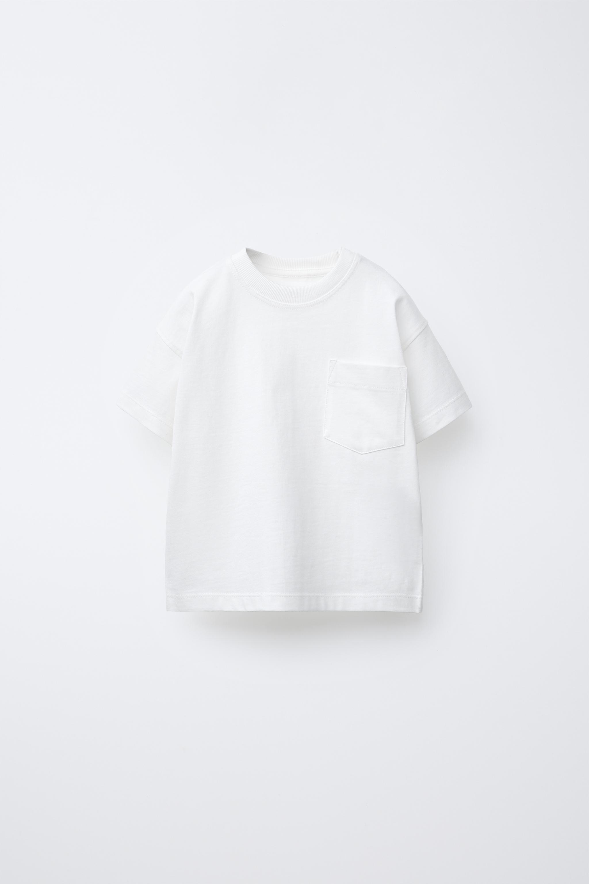 PLAIN POCKET T-SHIRT