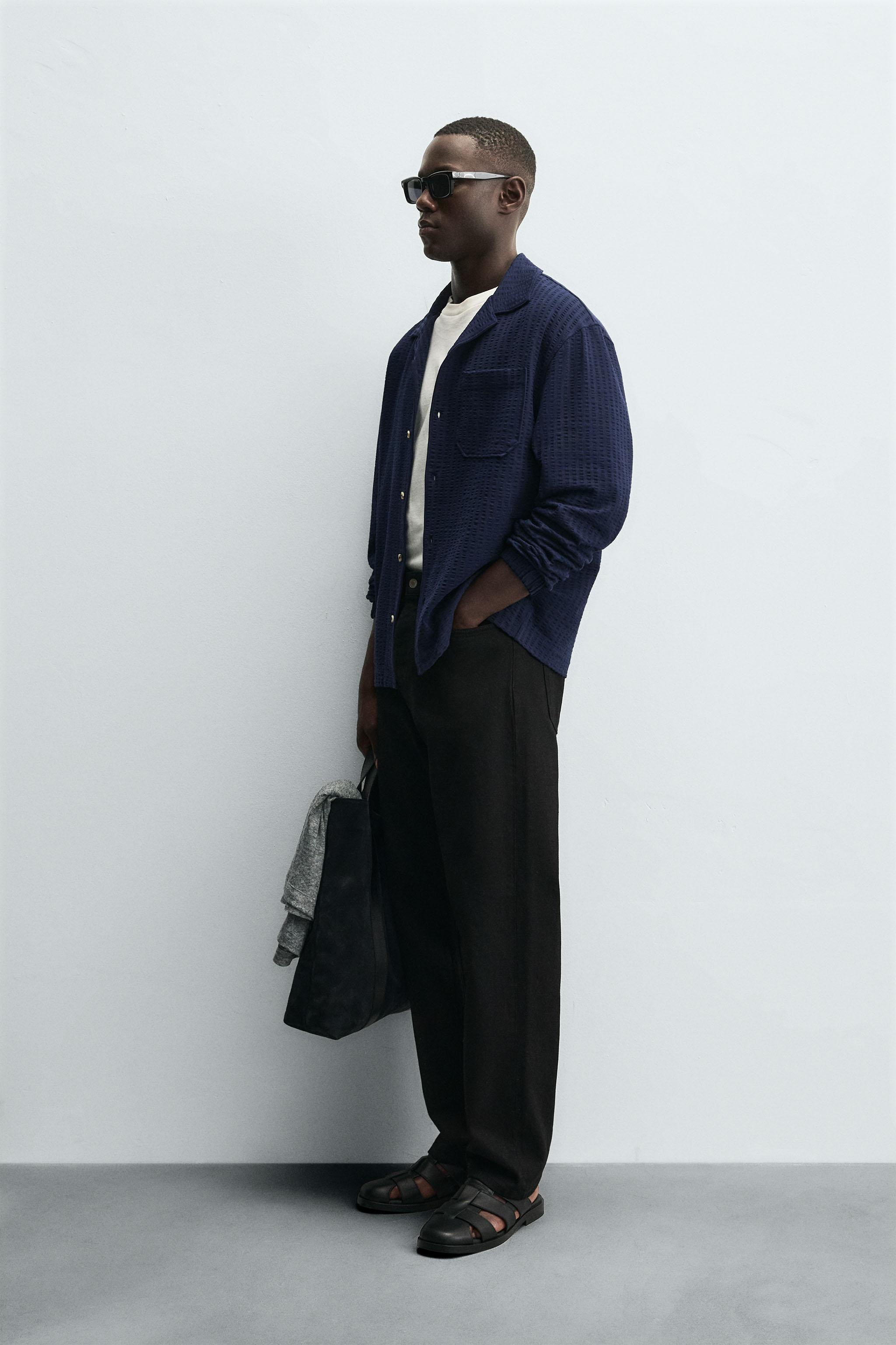 COMFORT SEERSUCKER OVERSHIRT