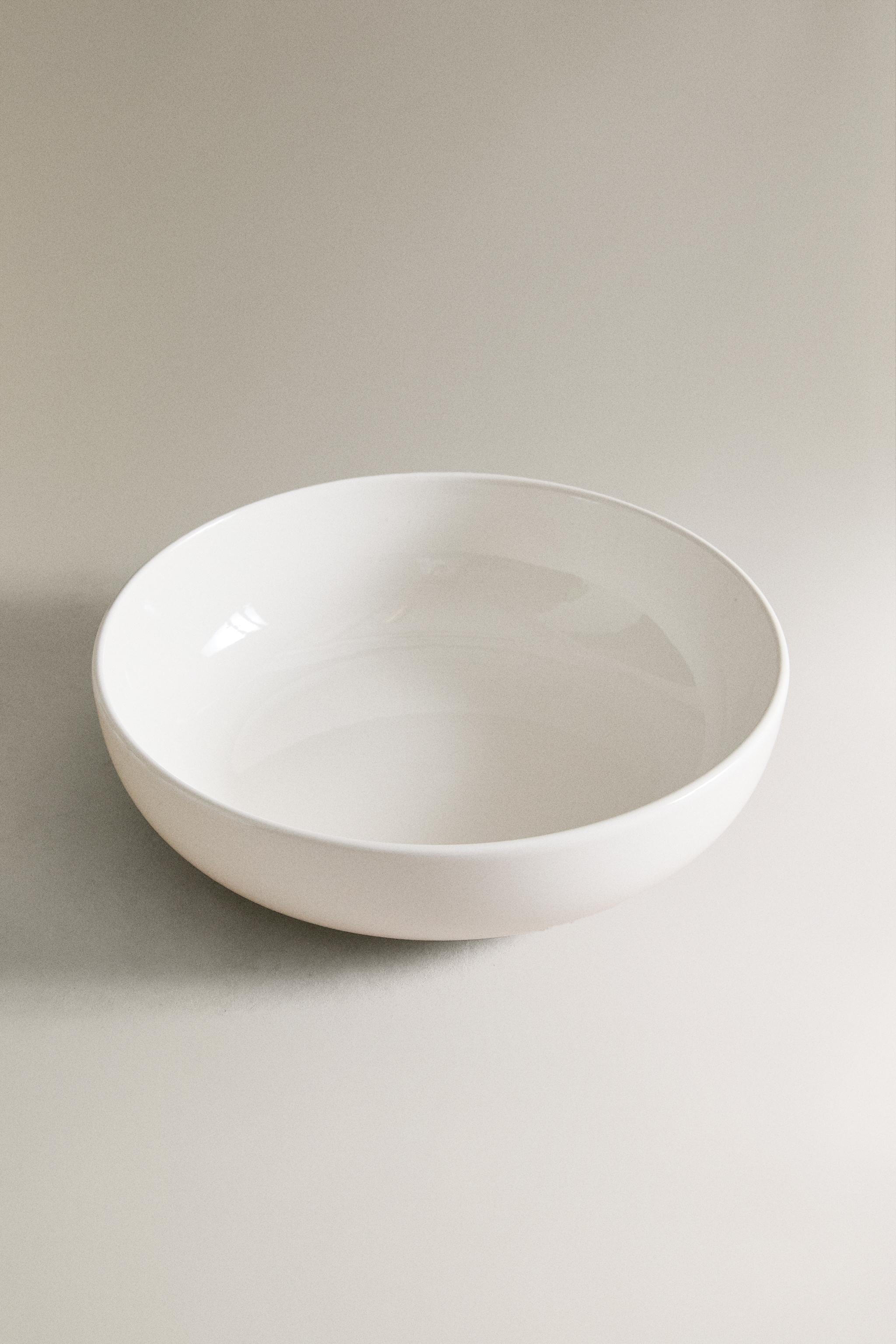 STONEWARE SOUP PLATE