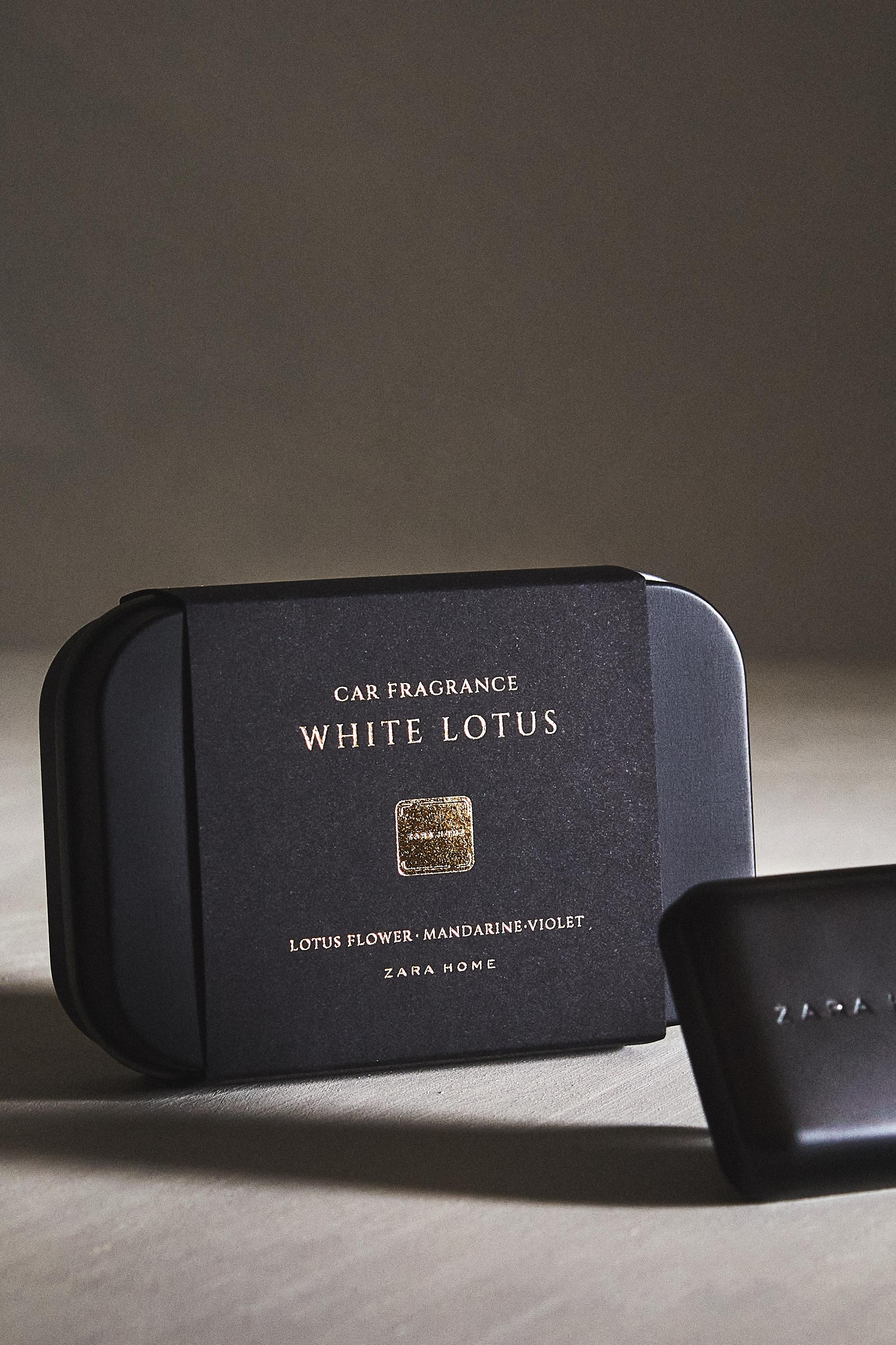 WHITE LOTUS CAR AIR FRESHENER