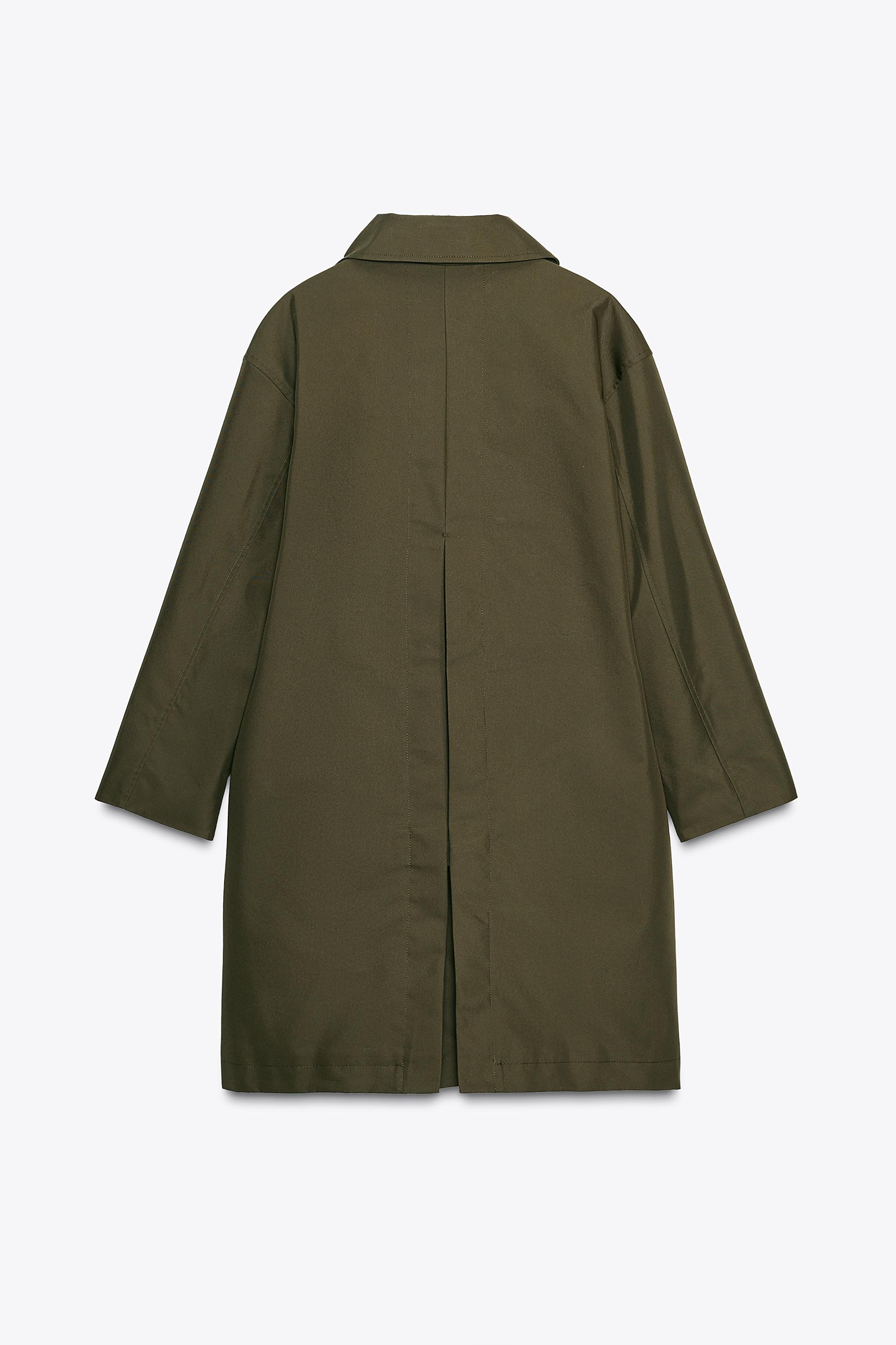 MINIMAL WATER REPELLENT TRENCH COAT ZW COLLECTION