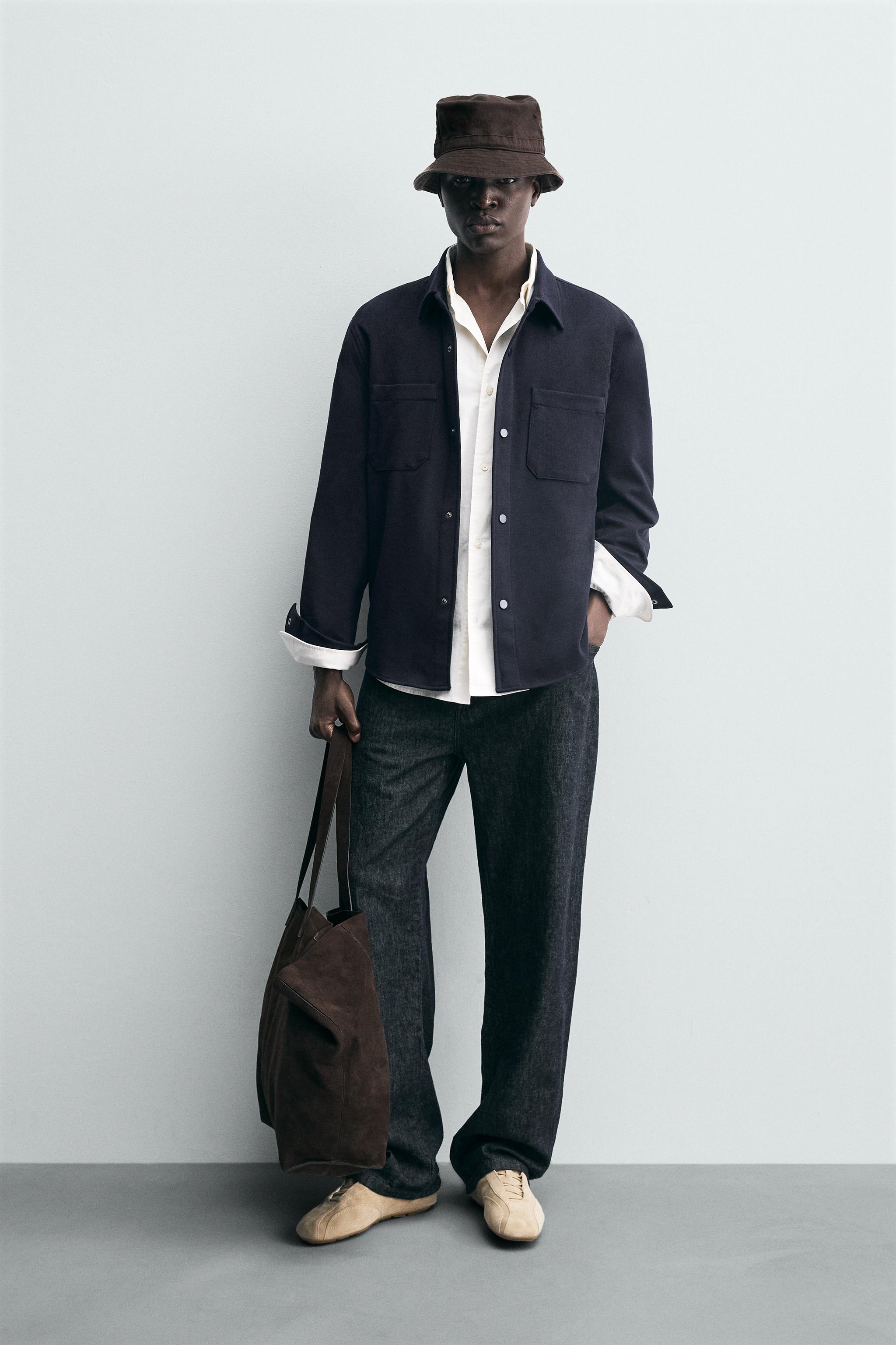 COMFORT TEXTURED OVERSHIRT