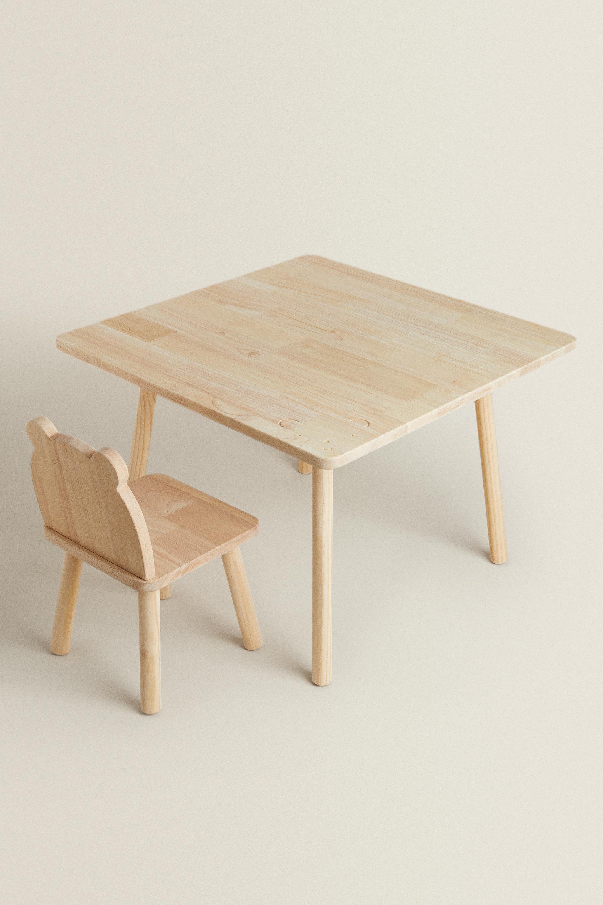 BEAR WOODEN TABLE