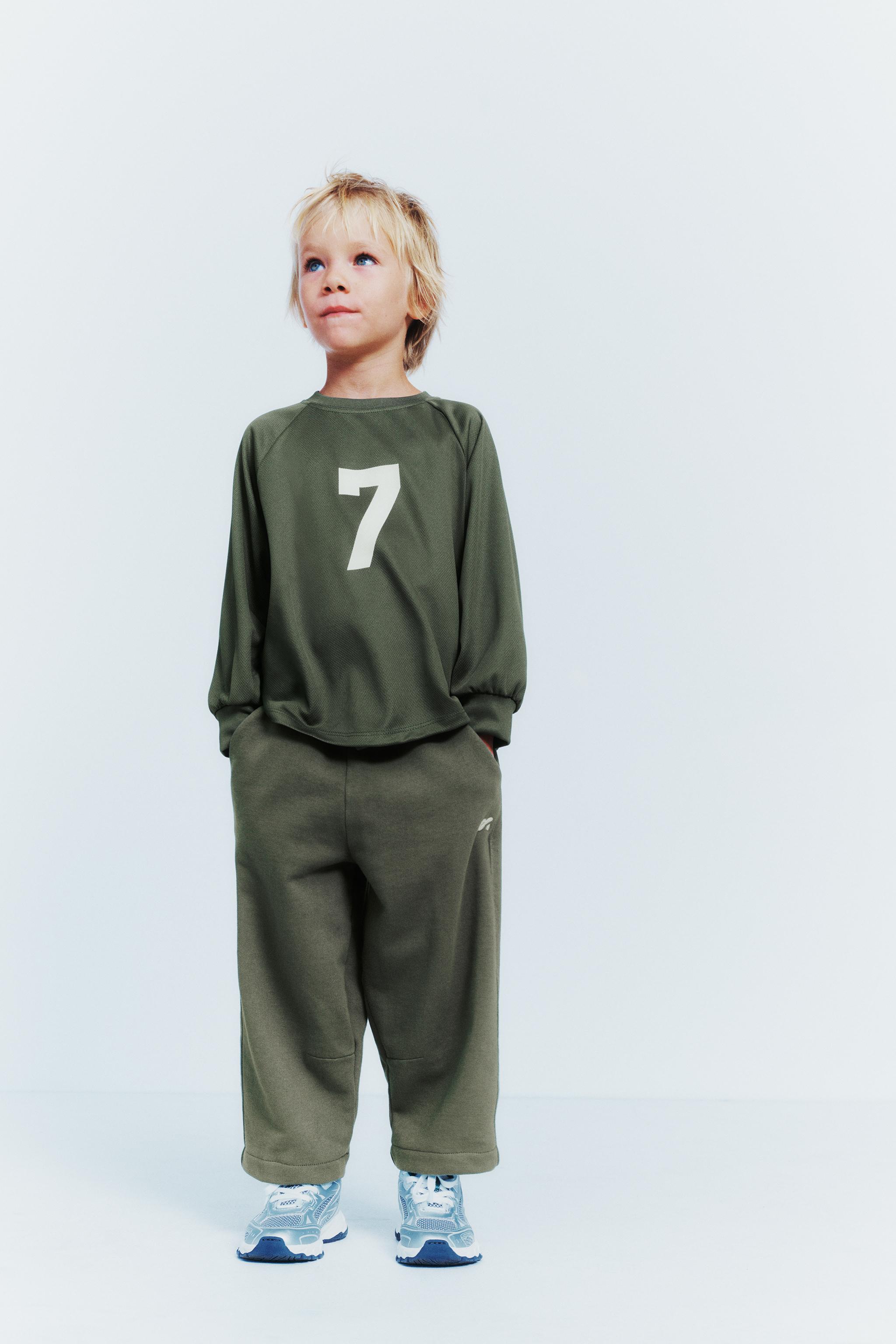 STRAIGHT LOGO PLUSH PANTS