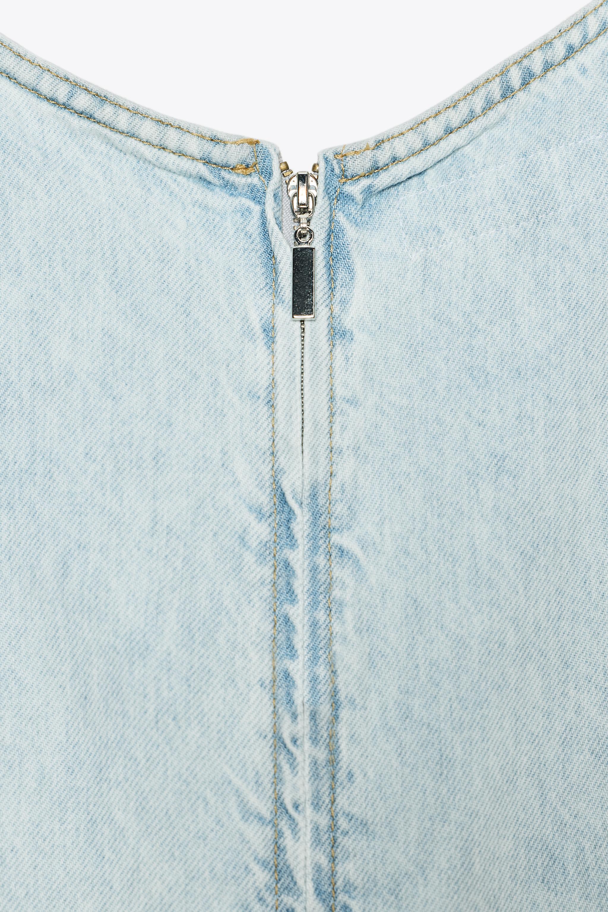 Z1975 SHORT DENIM TOP