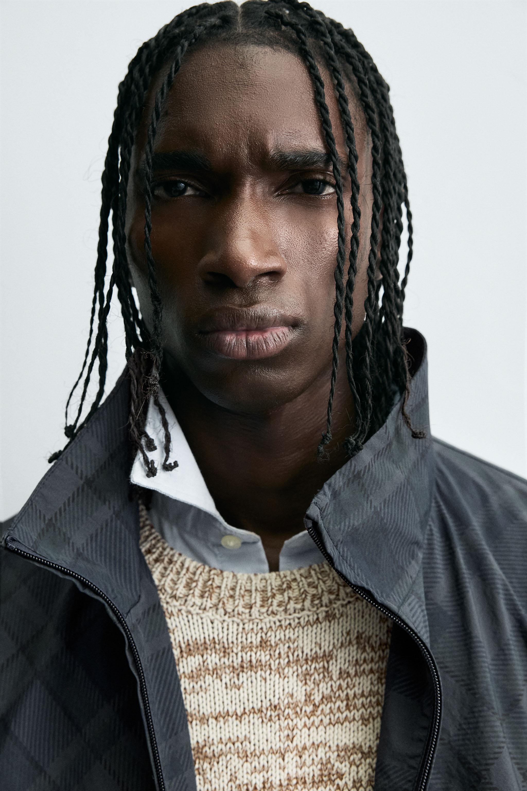 CONTRAST CHECK TECHNICAL JACKET