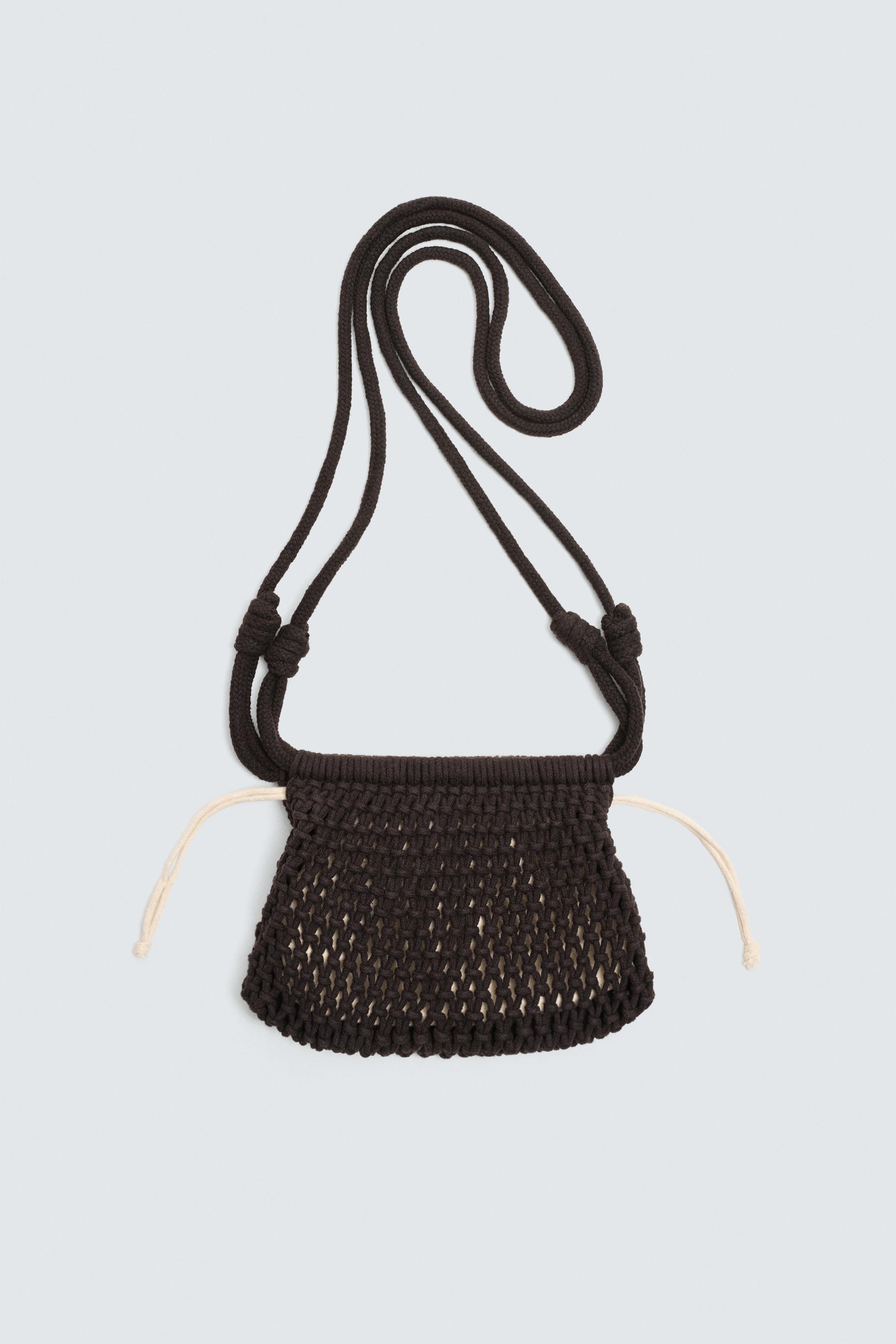 MACRAMÉ CROSSBODY BAG