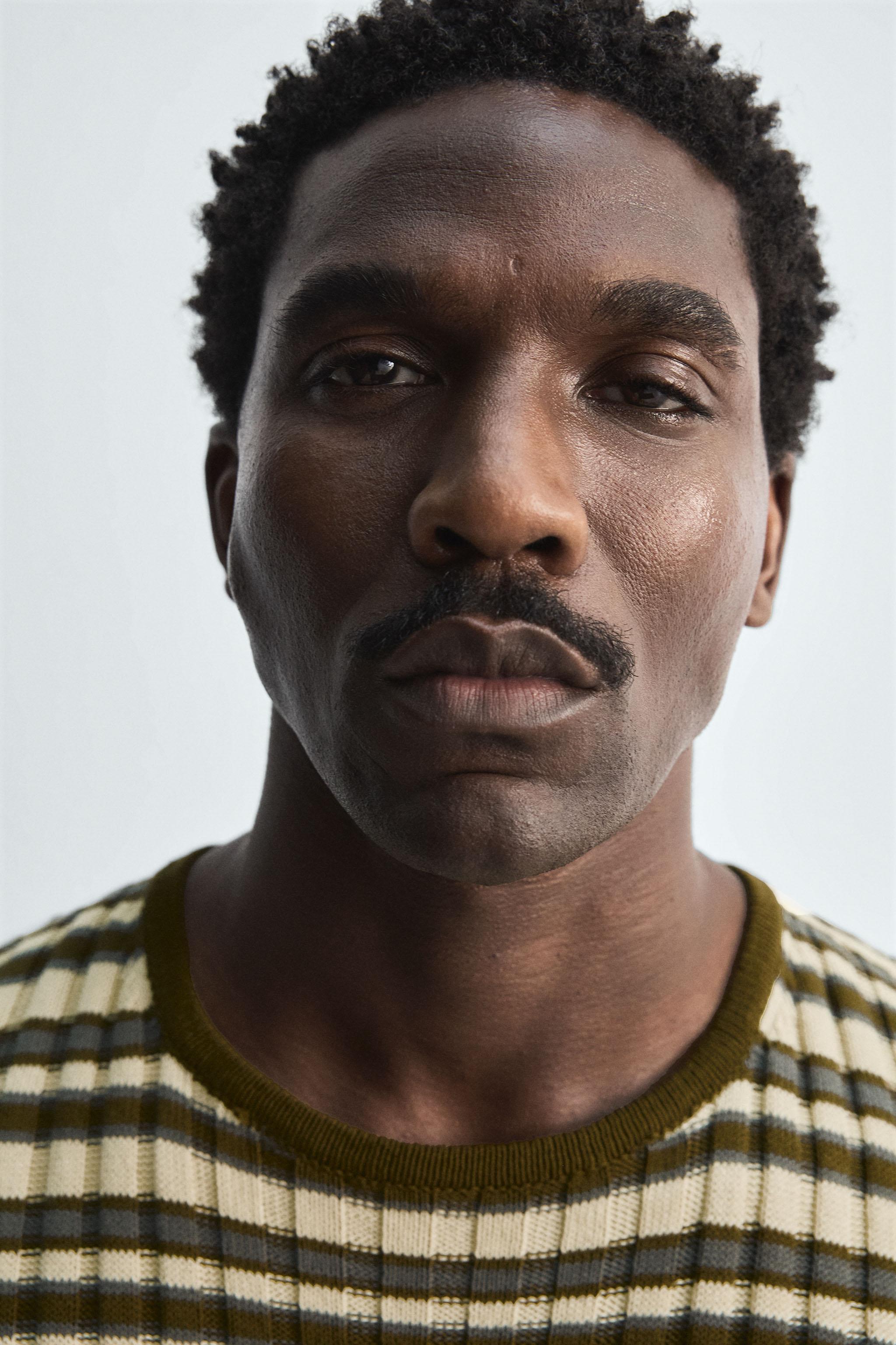 STRIPED JACQUARD SWEATER