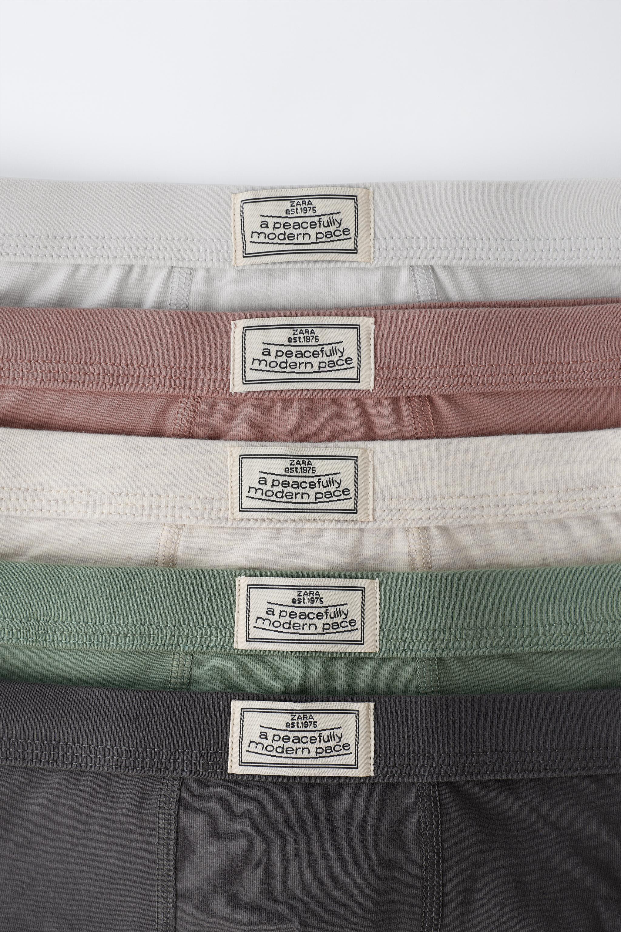 AGES 3-6 / FIVE-PACK OF BOXERS WITH LABEL