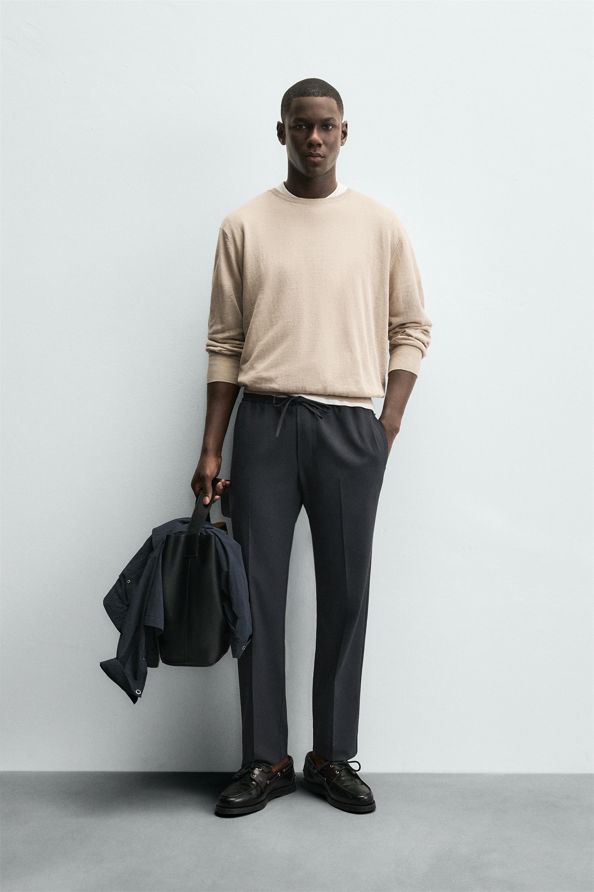 JOGGER WAIST STRETCH PANTS