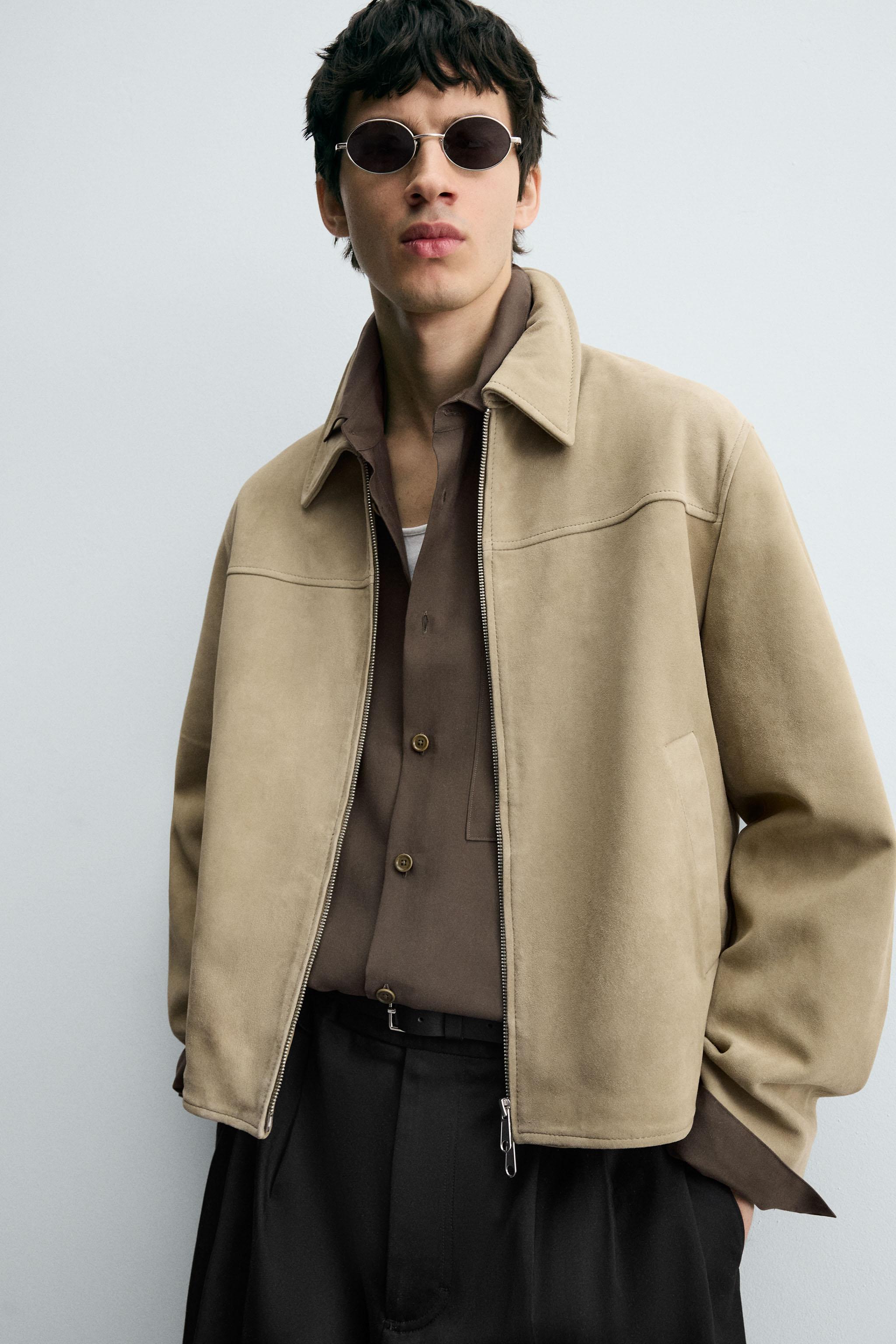 SUEDE LEATHER JACKET