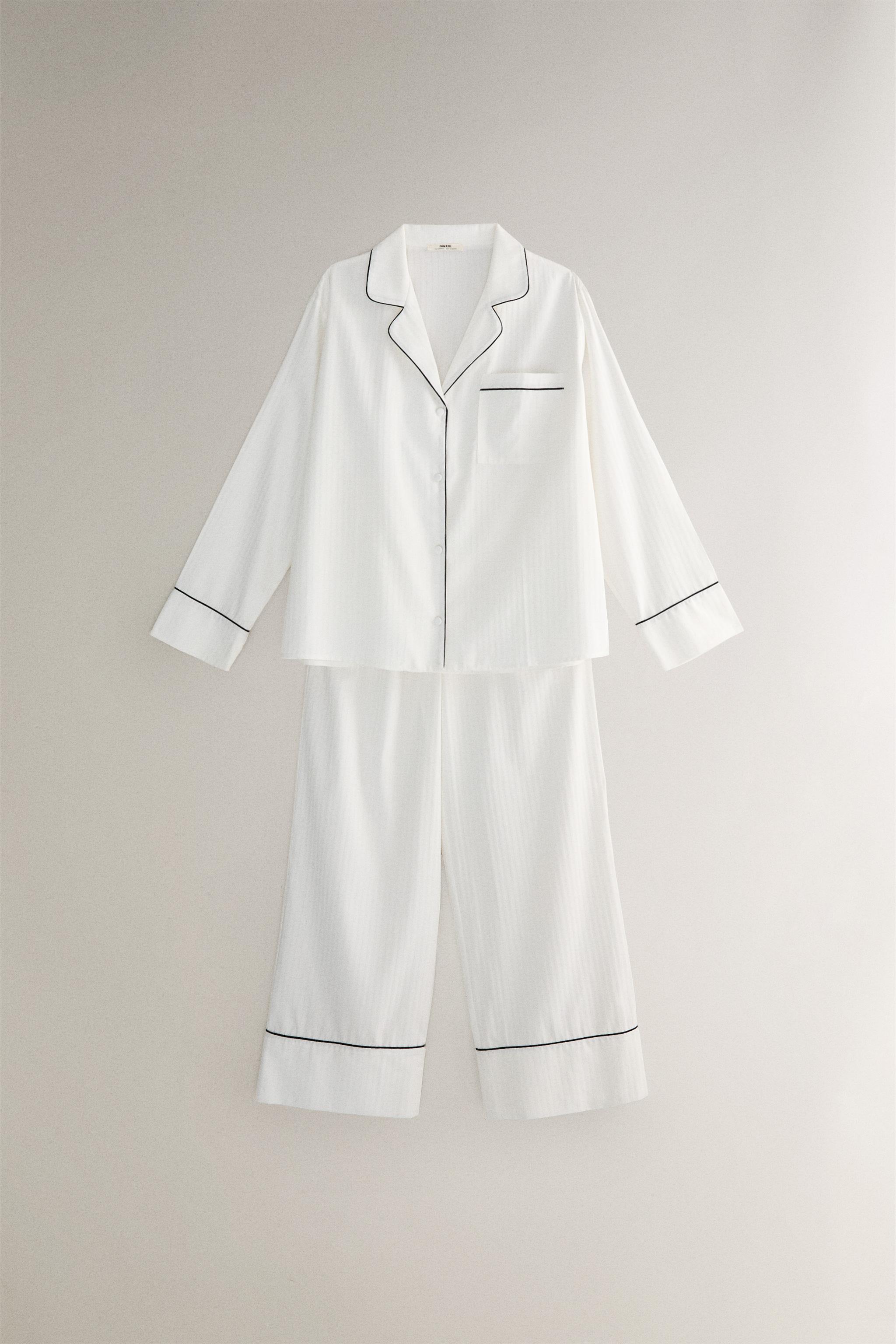 STRIPED JACQUARD PANTS