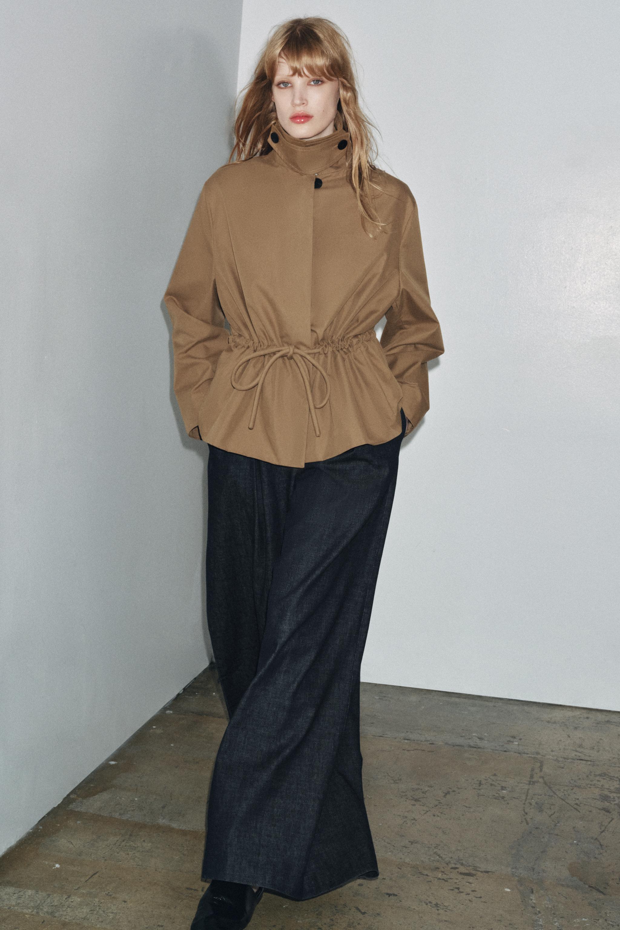 ZW COLLECTION SHORT PARKA WITH ADJUSTABLE WAIST