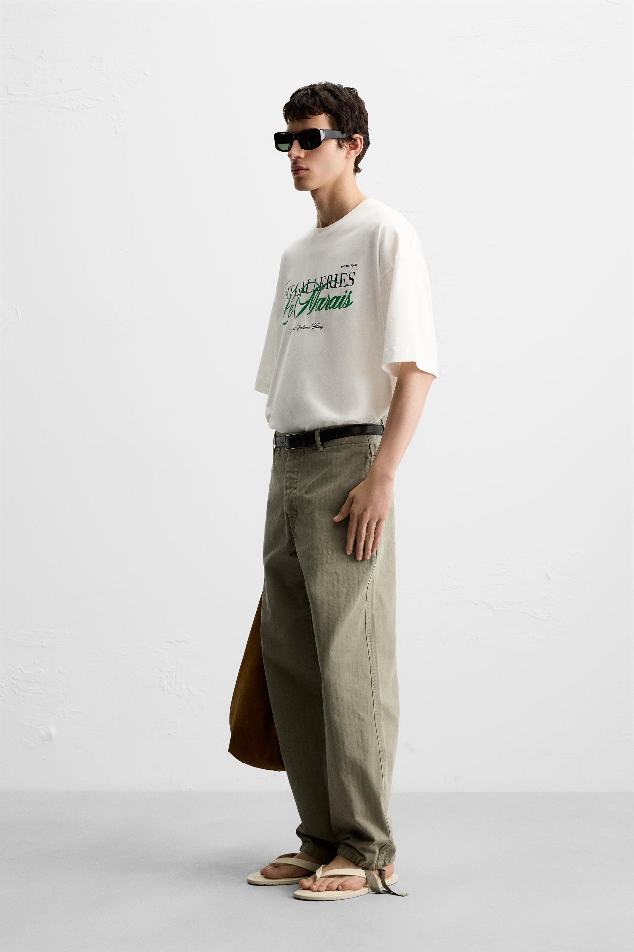 PRINTED TEXT T-SHIRT