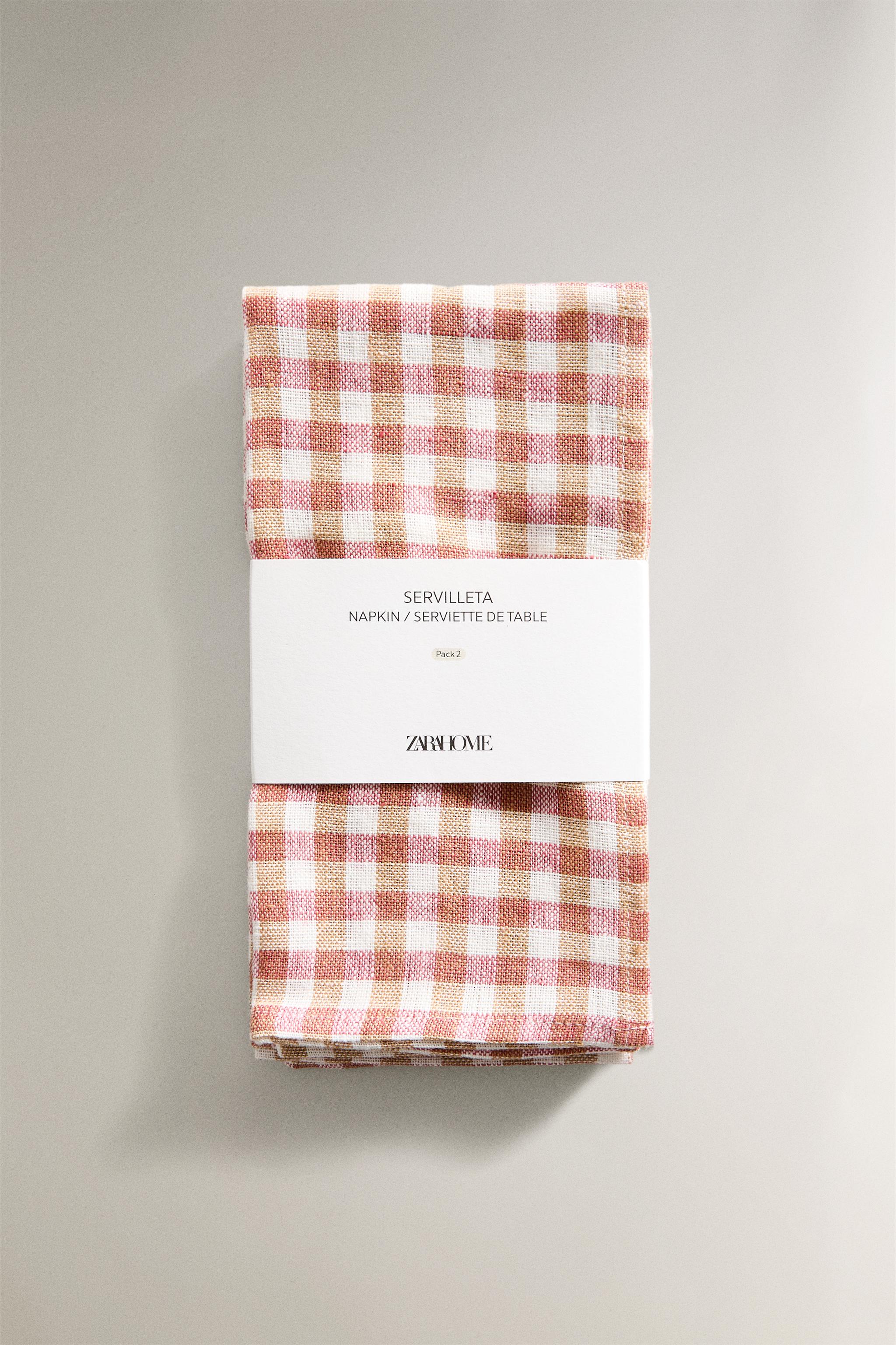 SET OF MATCHING GINGHAM NAPKINS (SET OF 2)
