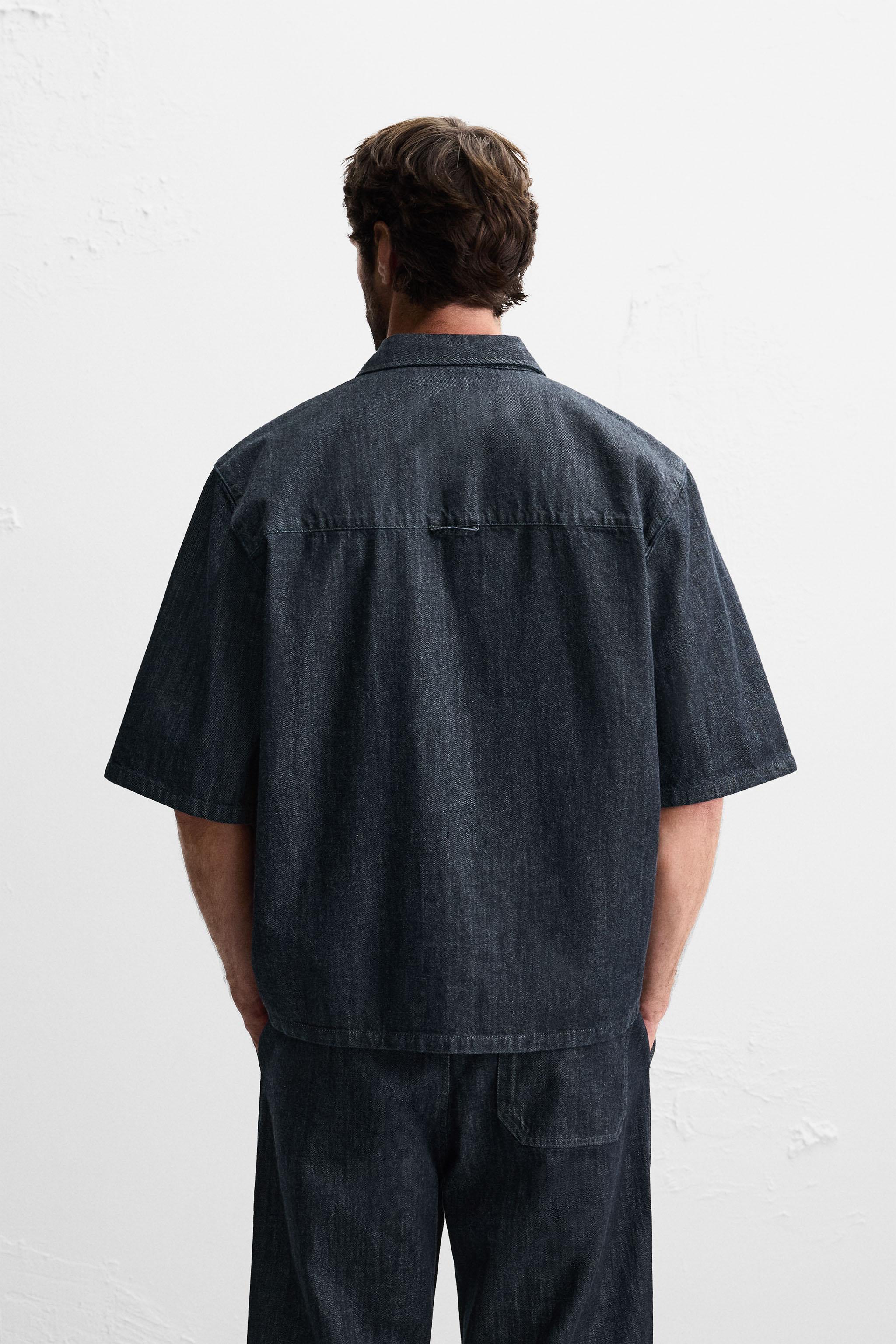 RELAXED FIT DENIM SHIRT