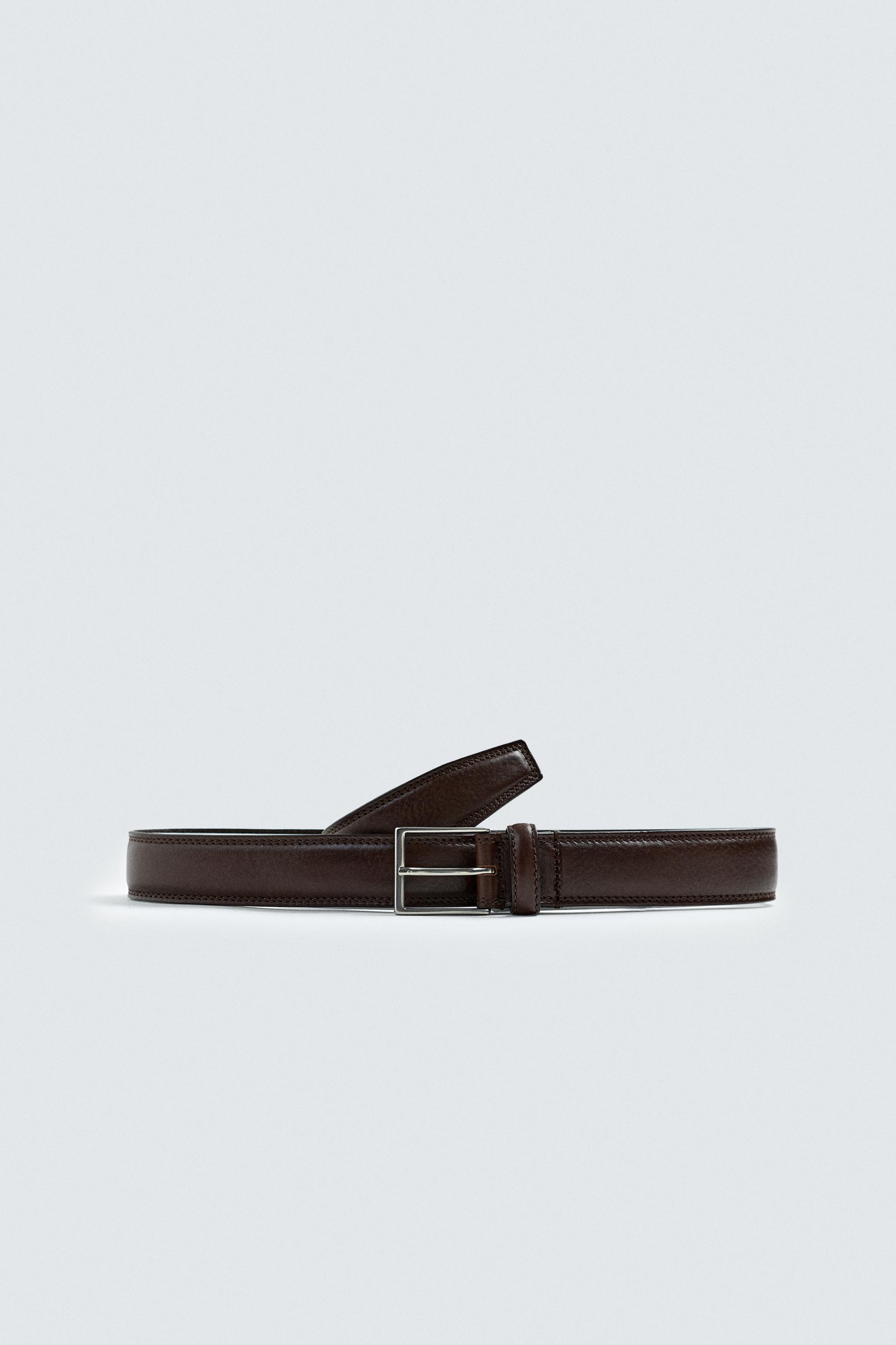 LEATHER DRESS BELT