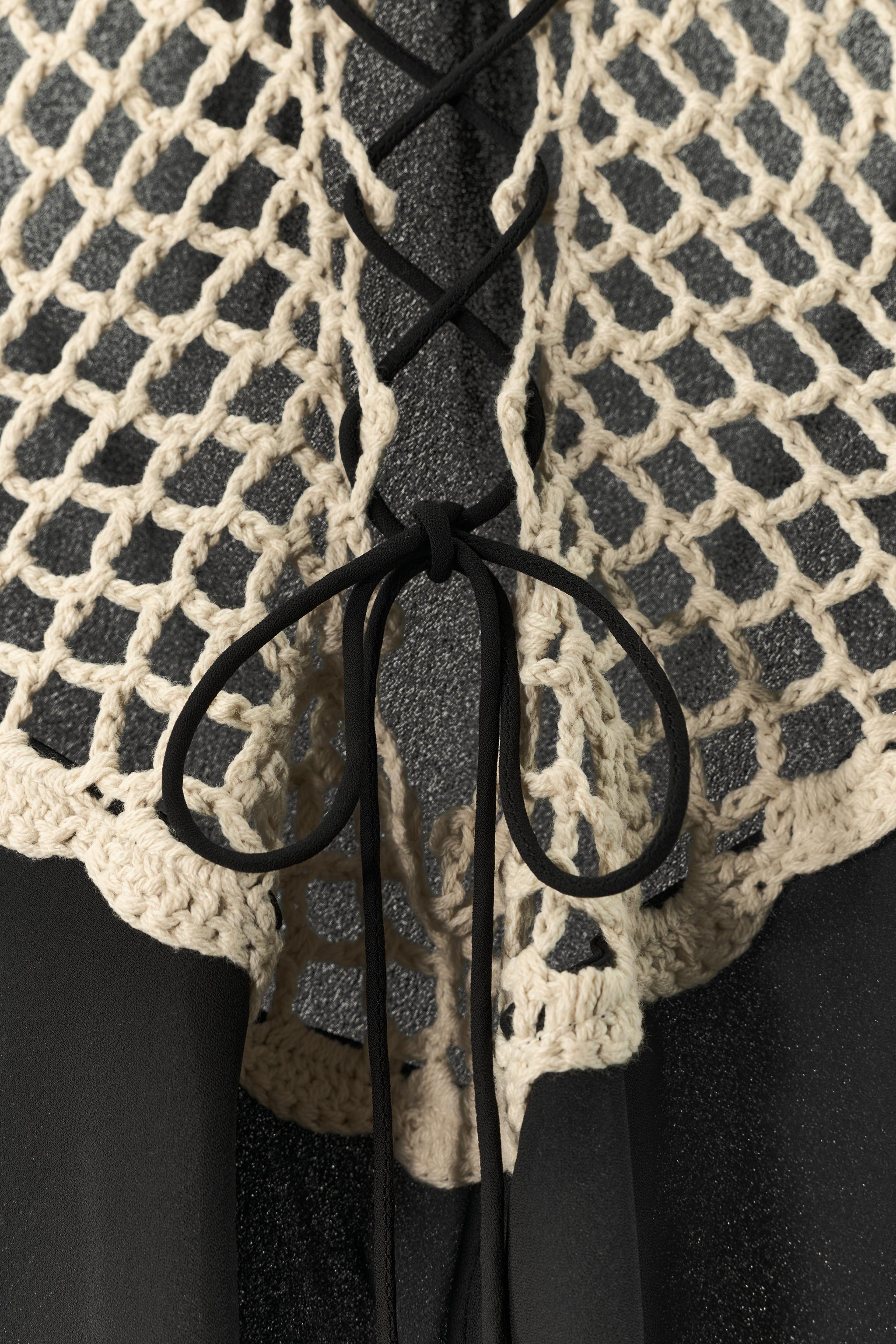 COMBINATION CROCHET DRESS