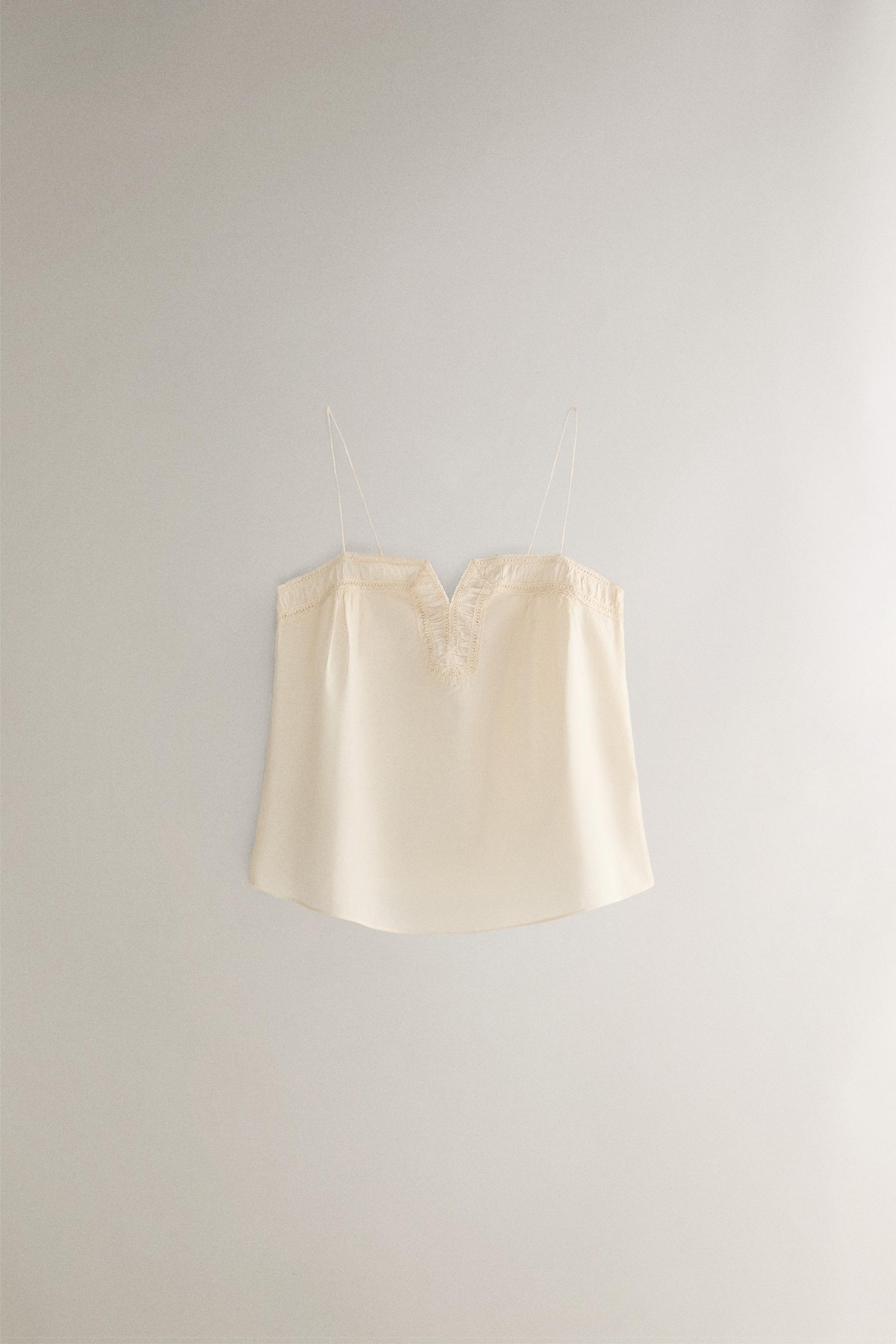 COTTON TOP WITH EMBROIDERY