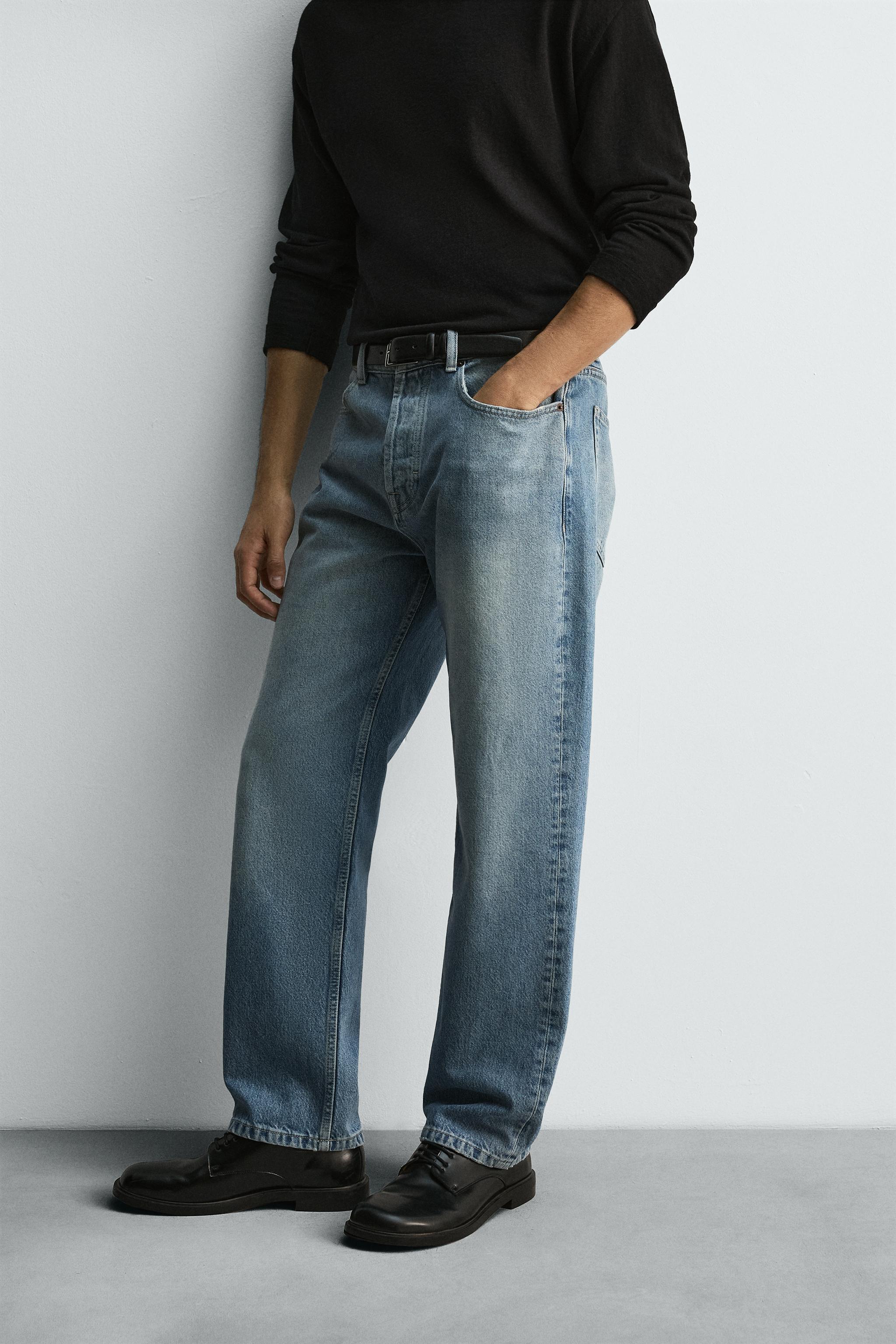 STRAIGHT ANKLE FIT JEANS