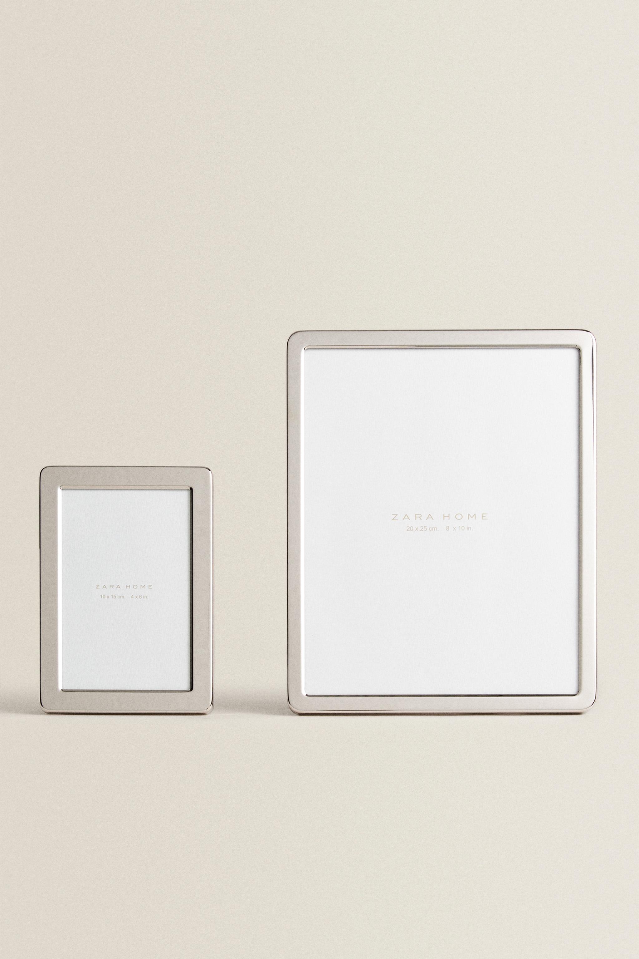 METAL PICTURE FRAME WITH ROUNDED CORNERS