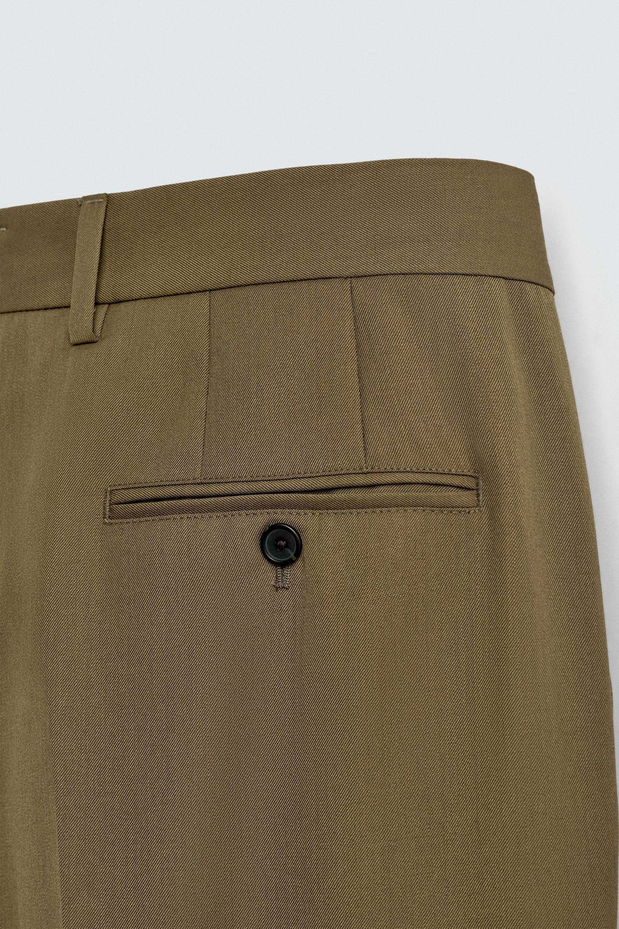 LIMITED EDITION PLEATED SUIT PANTS