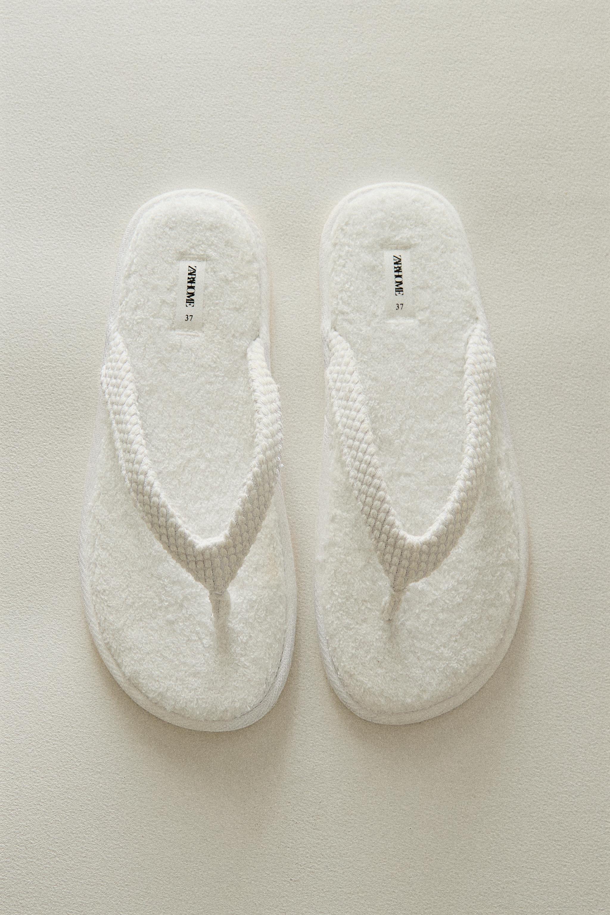 TERRYCLOTH POOL SANDALS