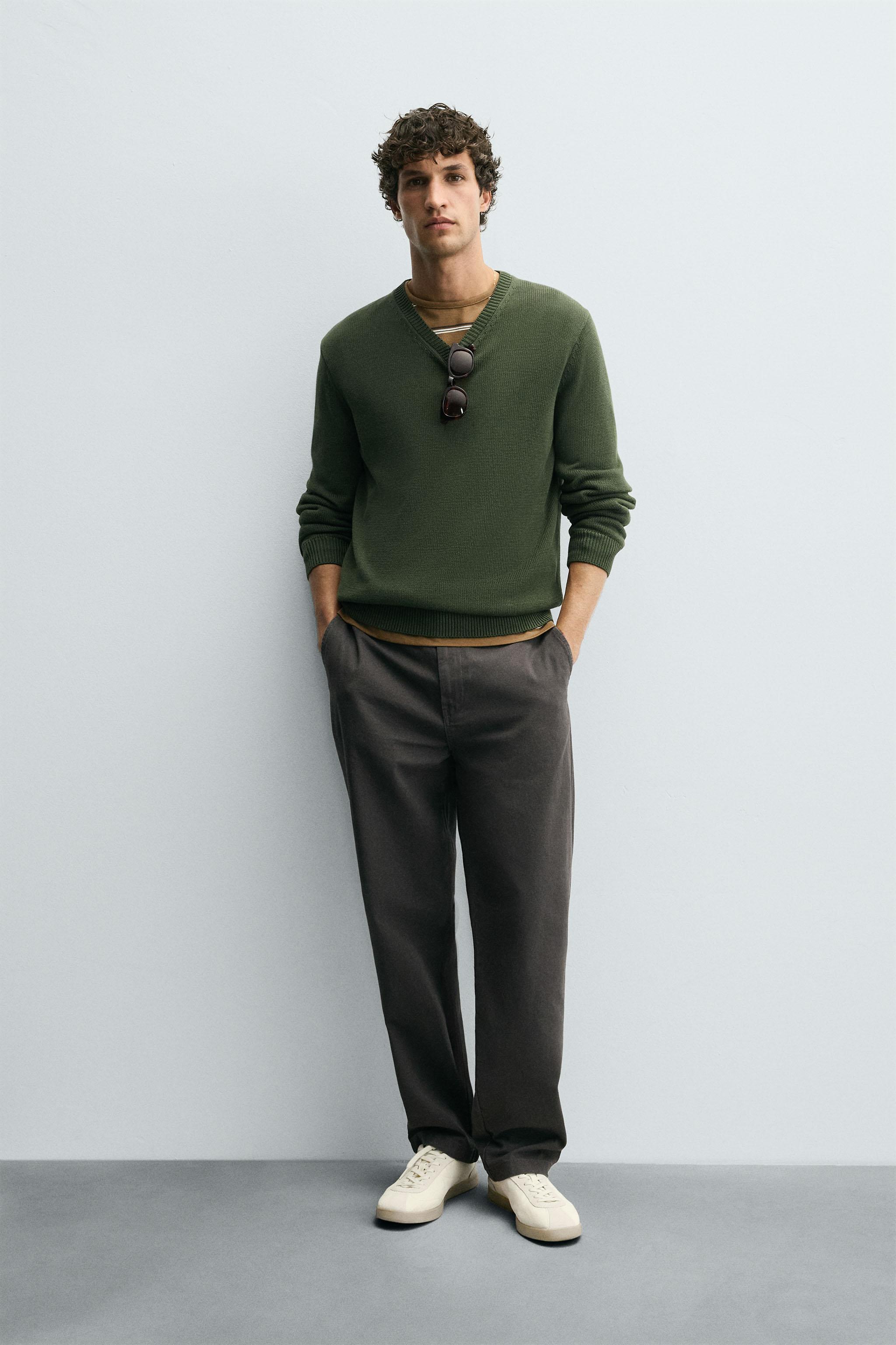 STRAIGHT FIT CHINO PANTS