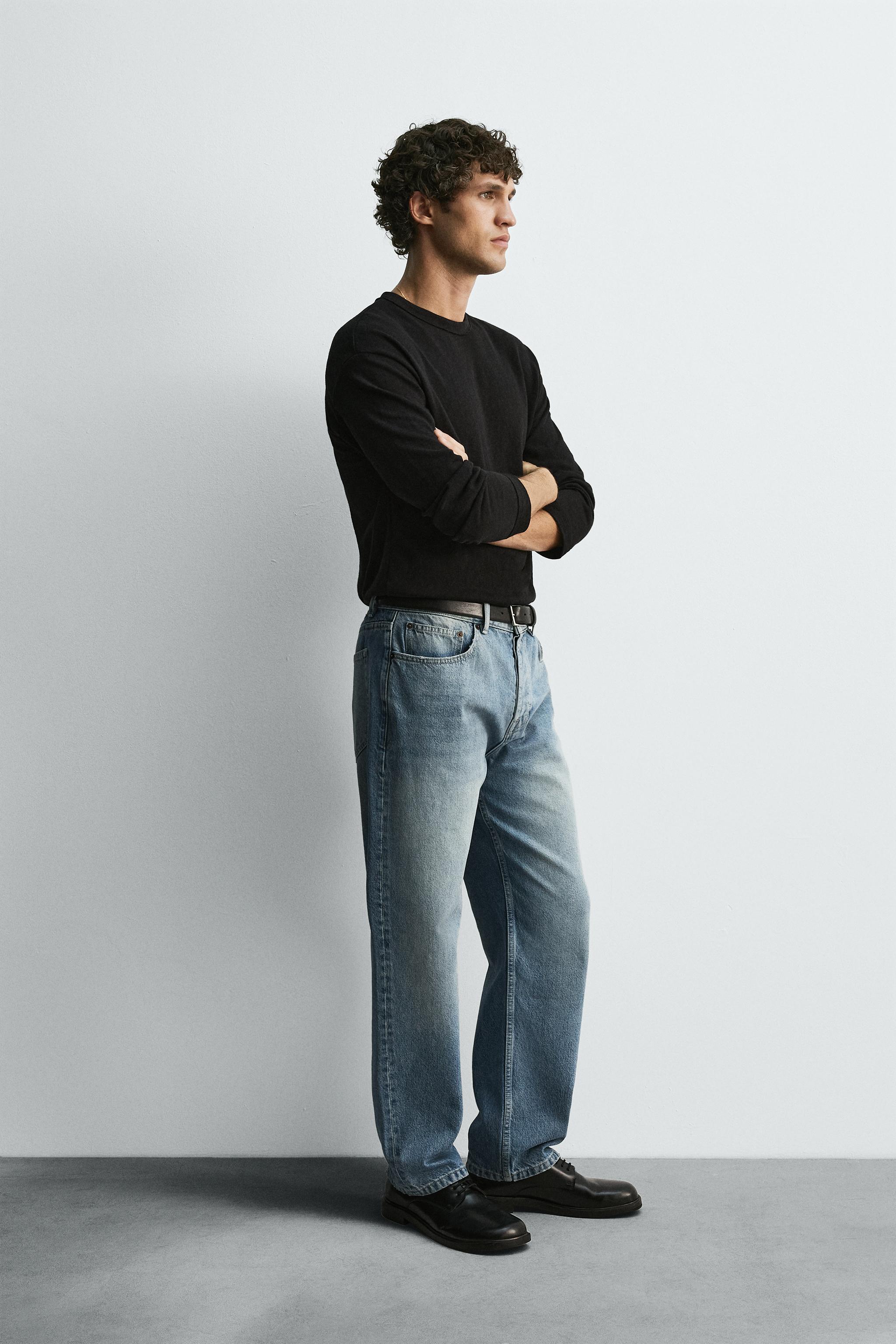 STRAIGHT ANKLE FIT JEANS