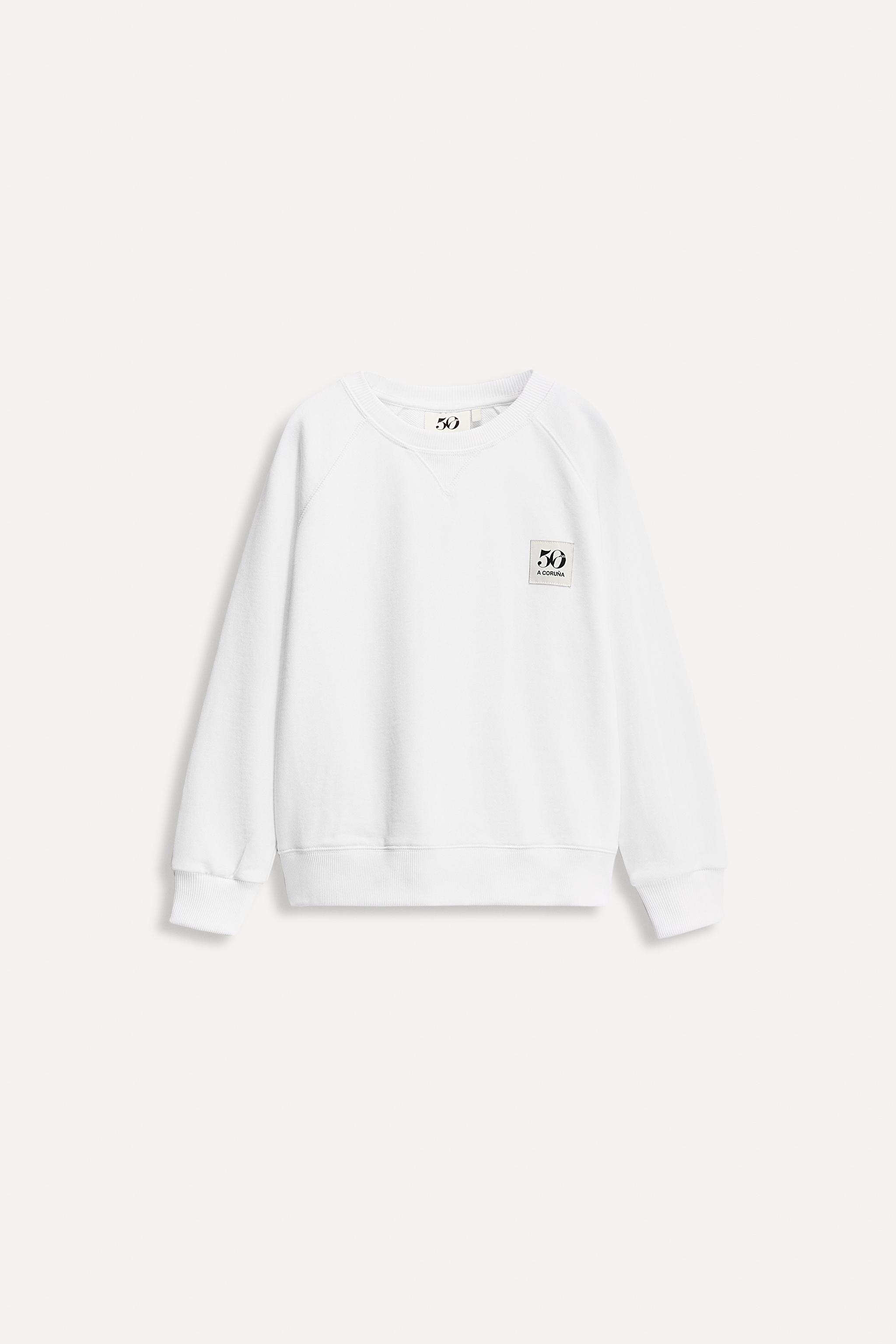 1/2-6 YEARS/ 50TH ANNIVERSARY LABEL POCKET SWEATSHIRT