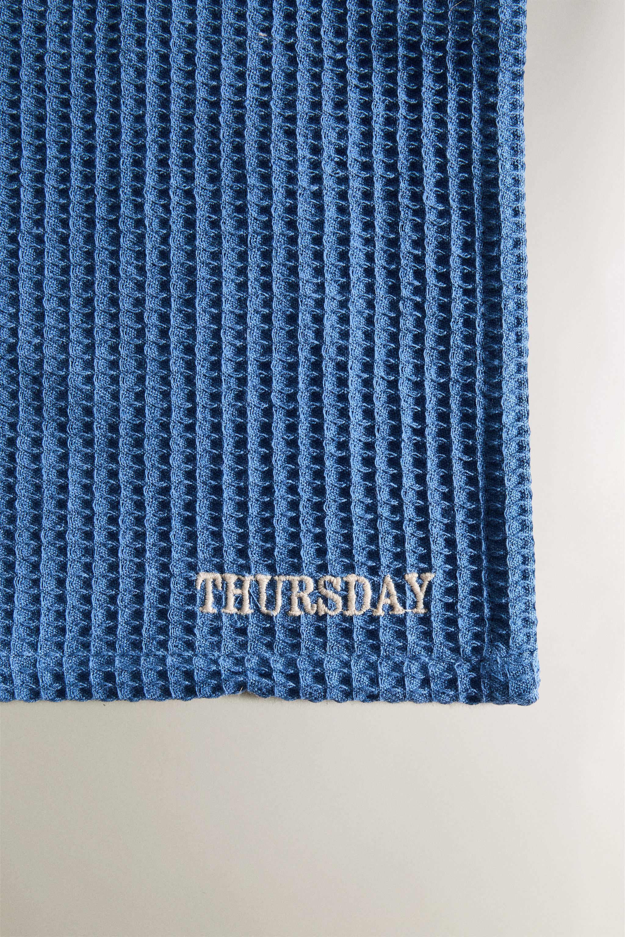 WEEKLY KITCHEN TOWEL (SET OF 7)