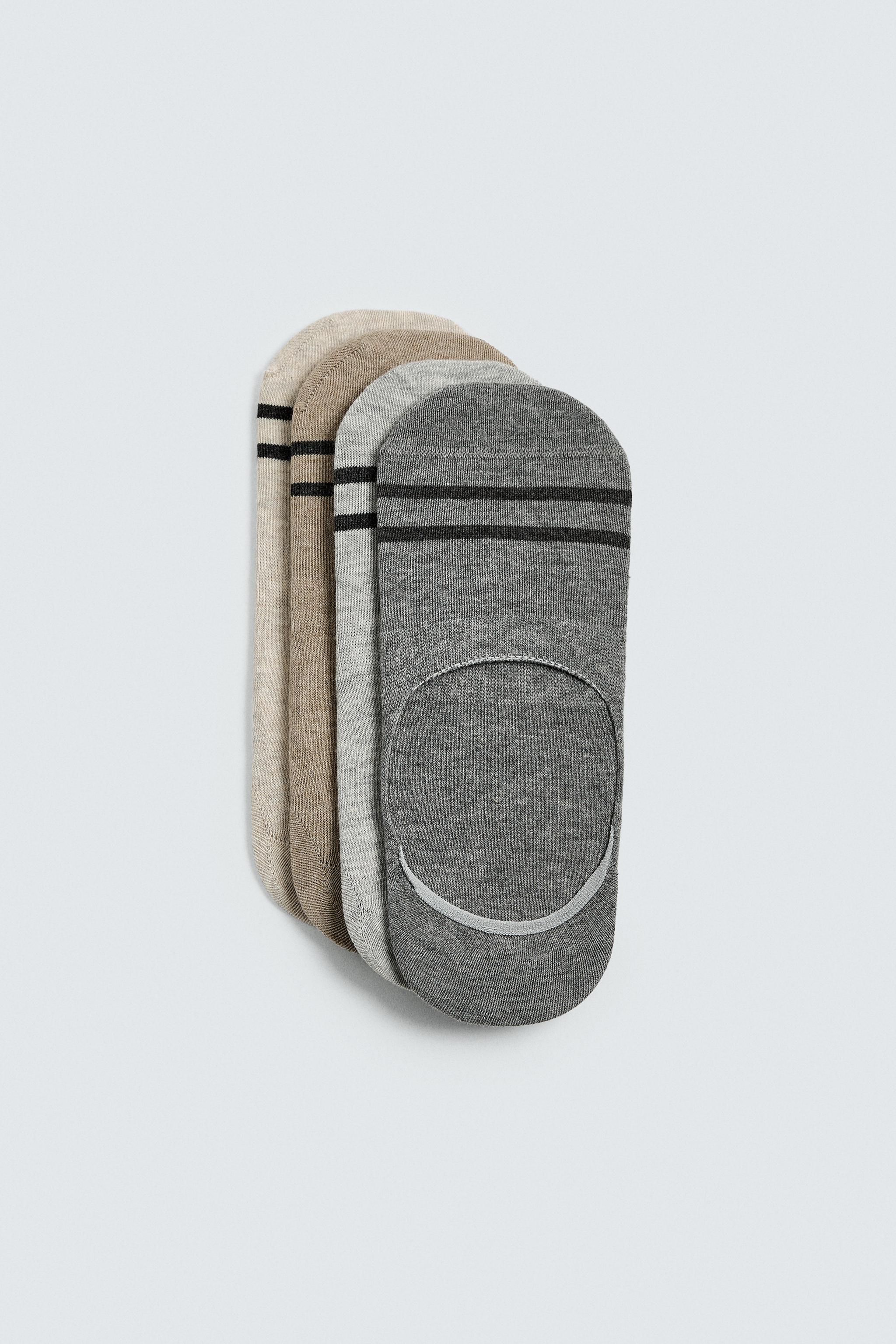 PACK OF 4 INVISIBLE SOCKS