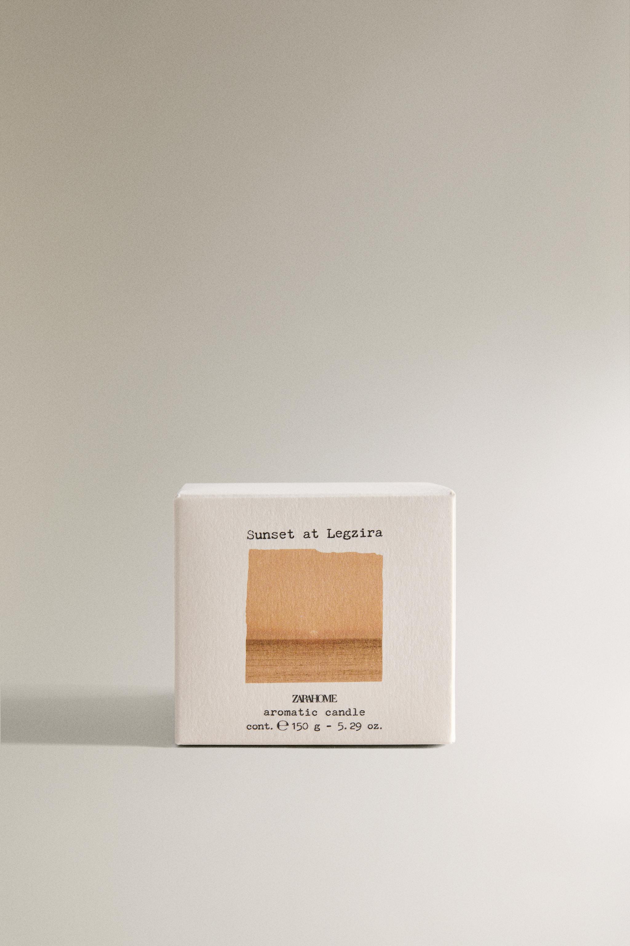 (150 G) SUNSET AT LEGZIRA SCENTED CANDLE