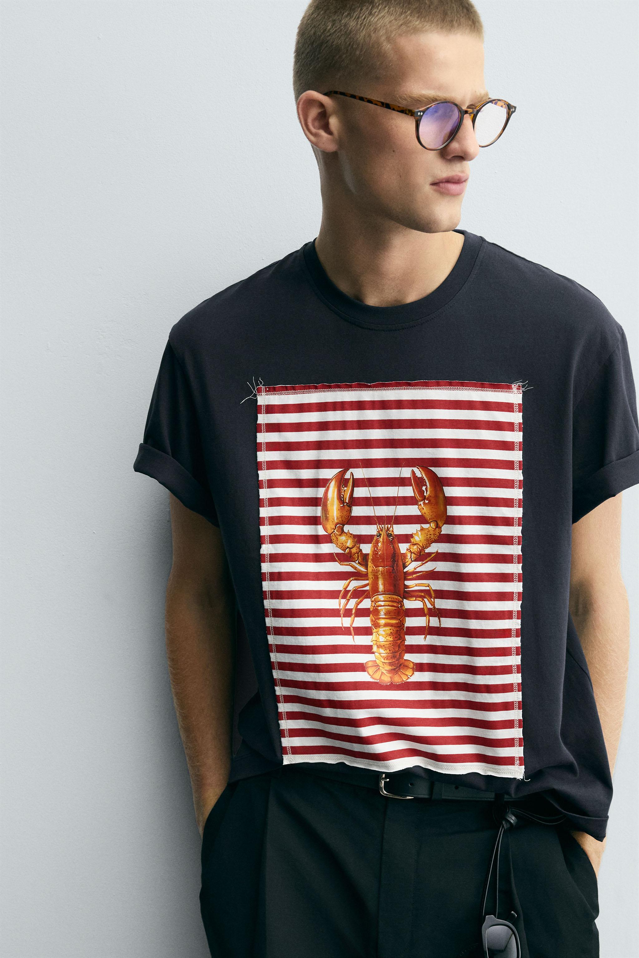 LOBSTER PATCH T-SHIRT