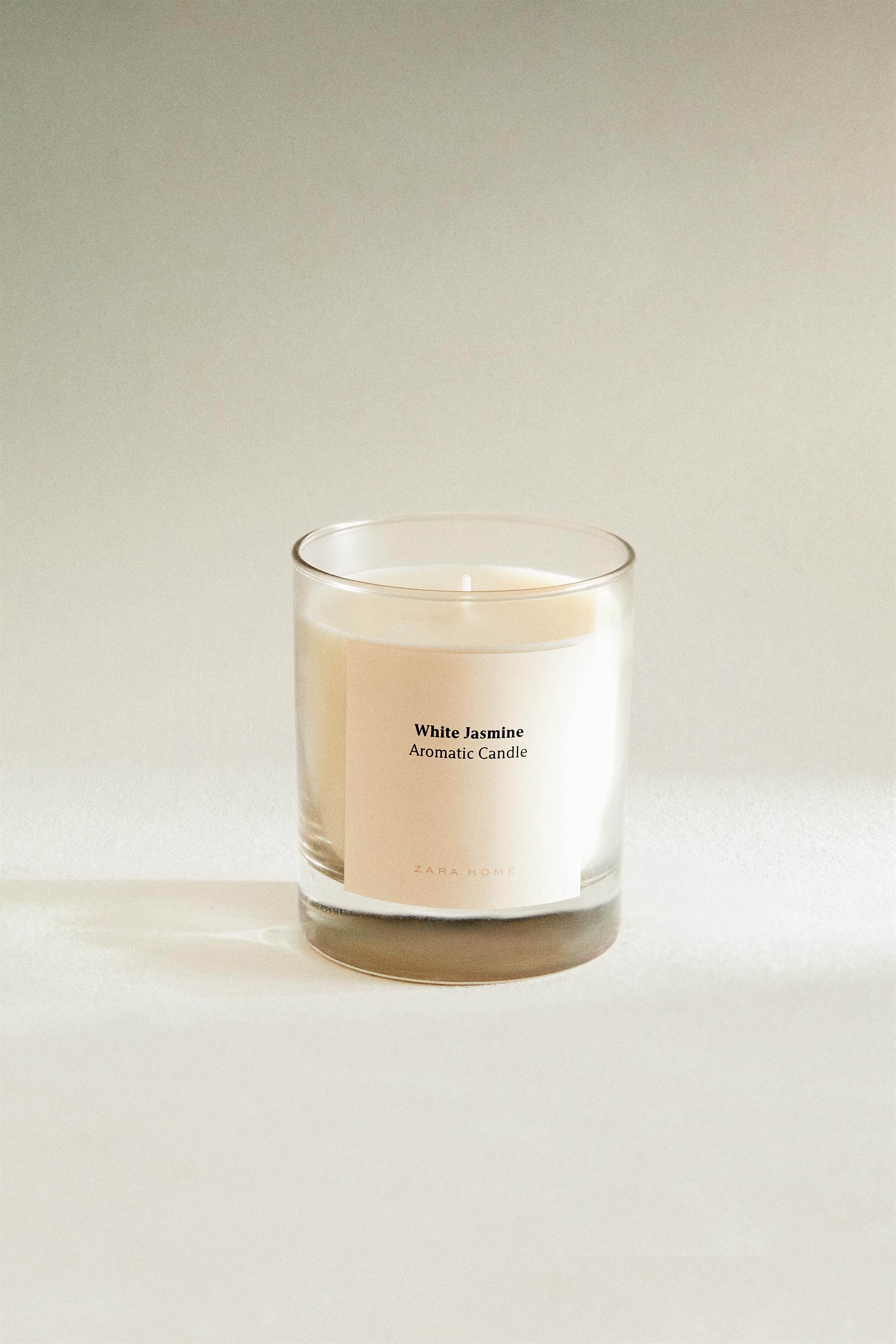 (200 G) WHITE JASMINE SCENTED CANDLE