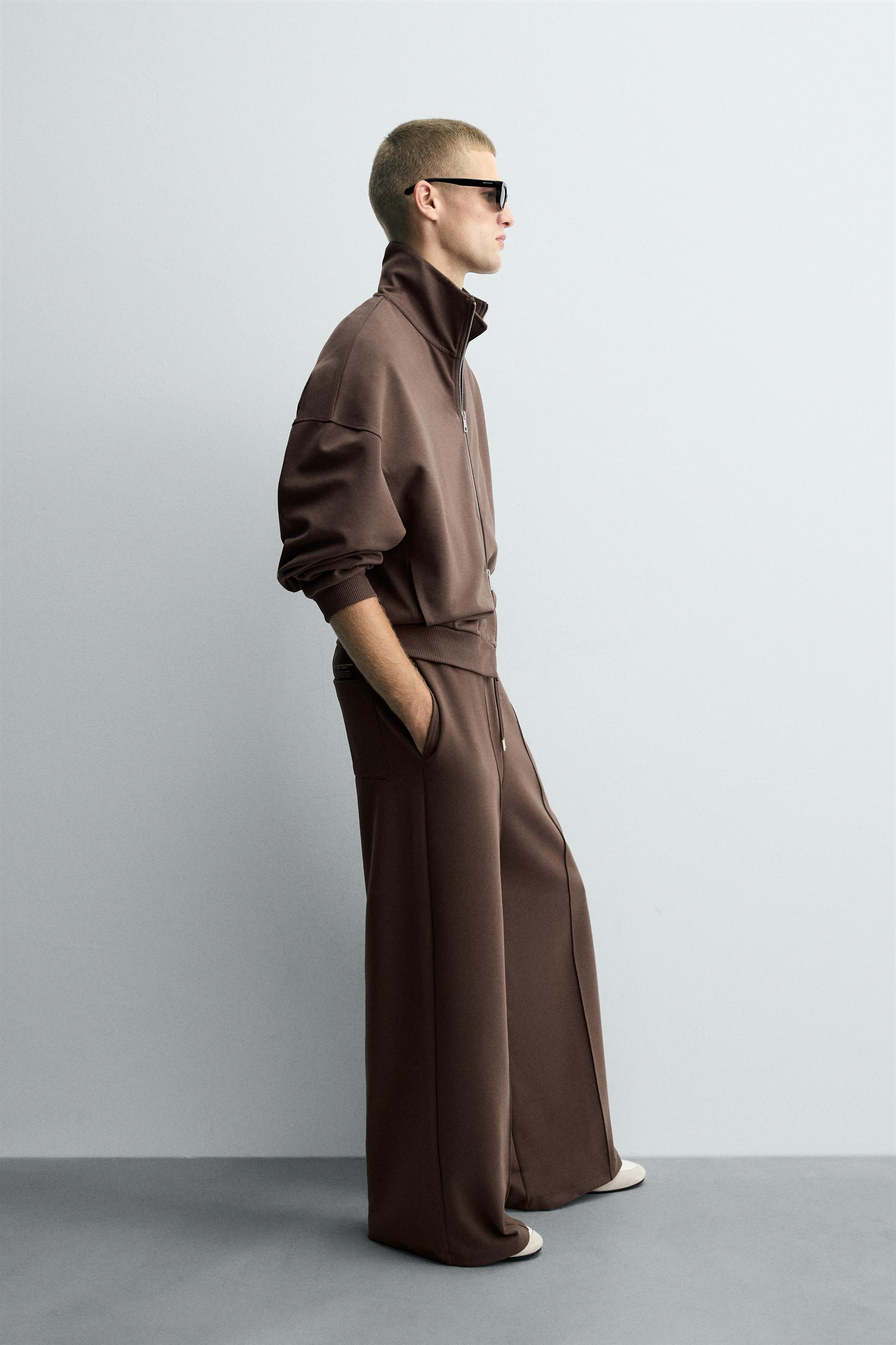 INTERLOCK PANTS WITH LABEL