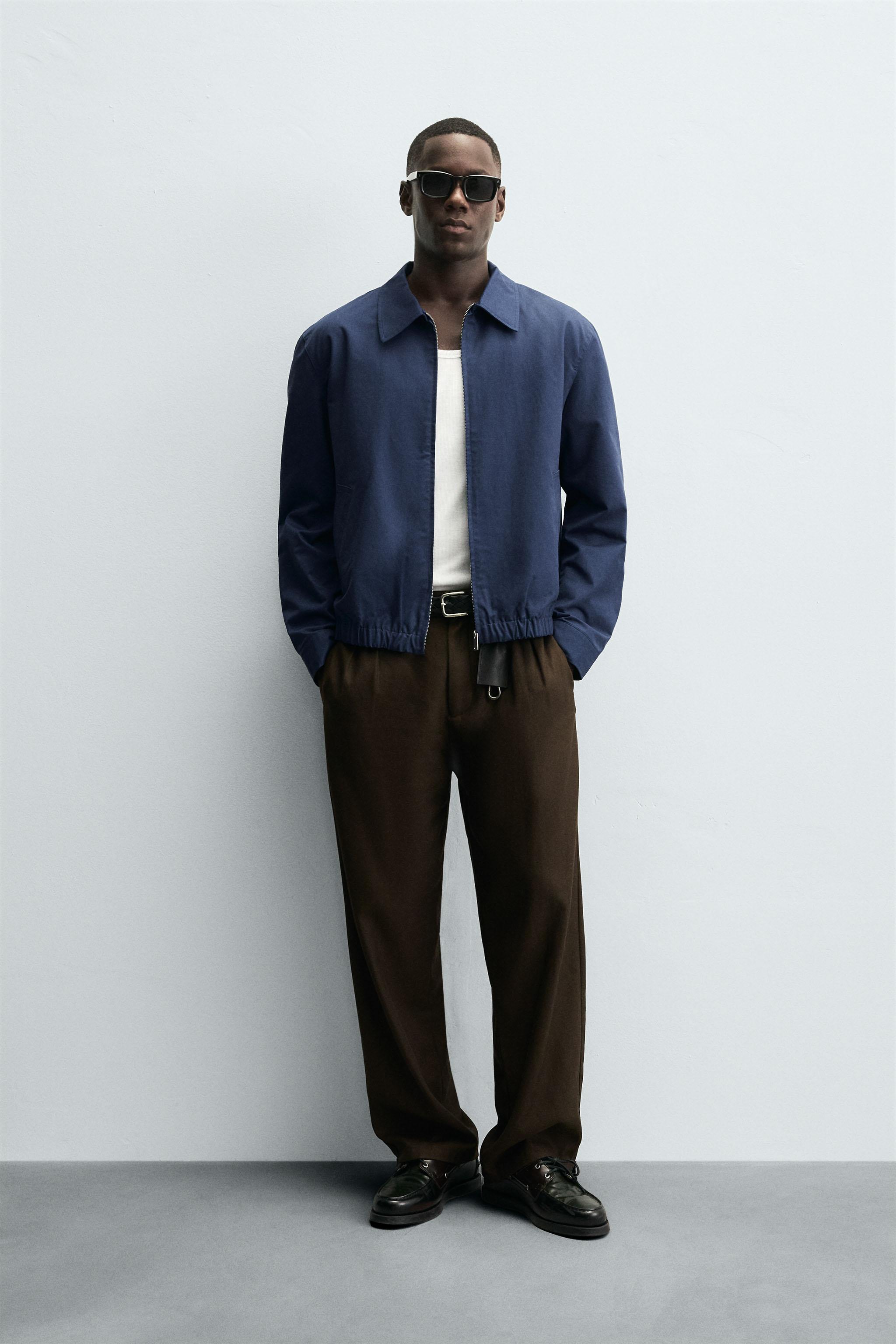 REGULAR FIT COTTON JACKET